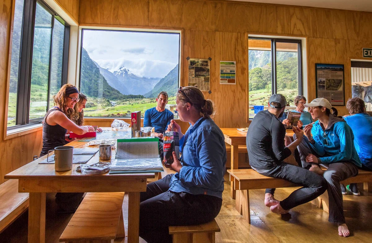 Siberia Hut, Mount Aspiring. Photo / Francisco Siller