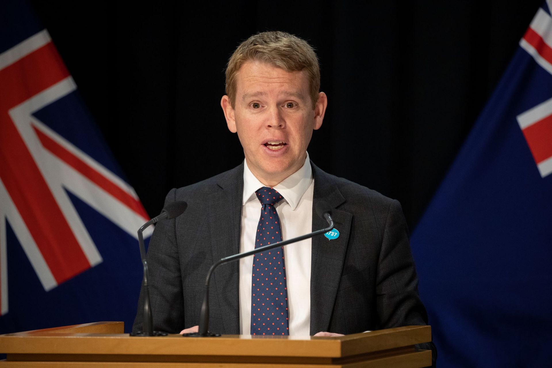 Chris Hipkins, Covid Response Minister and Education Minister. Photo / Mark Mitchell