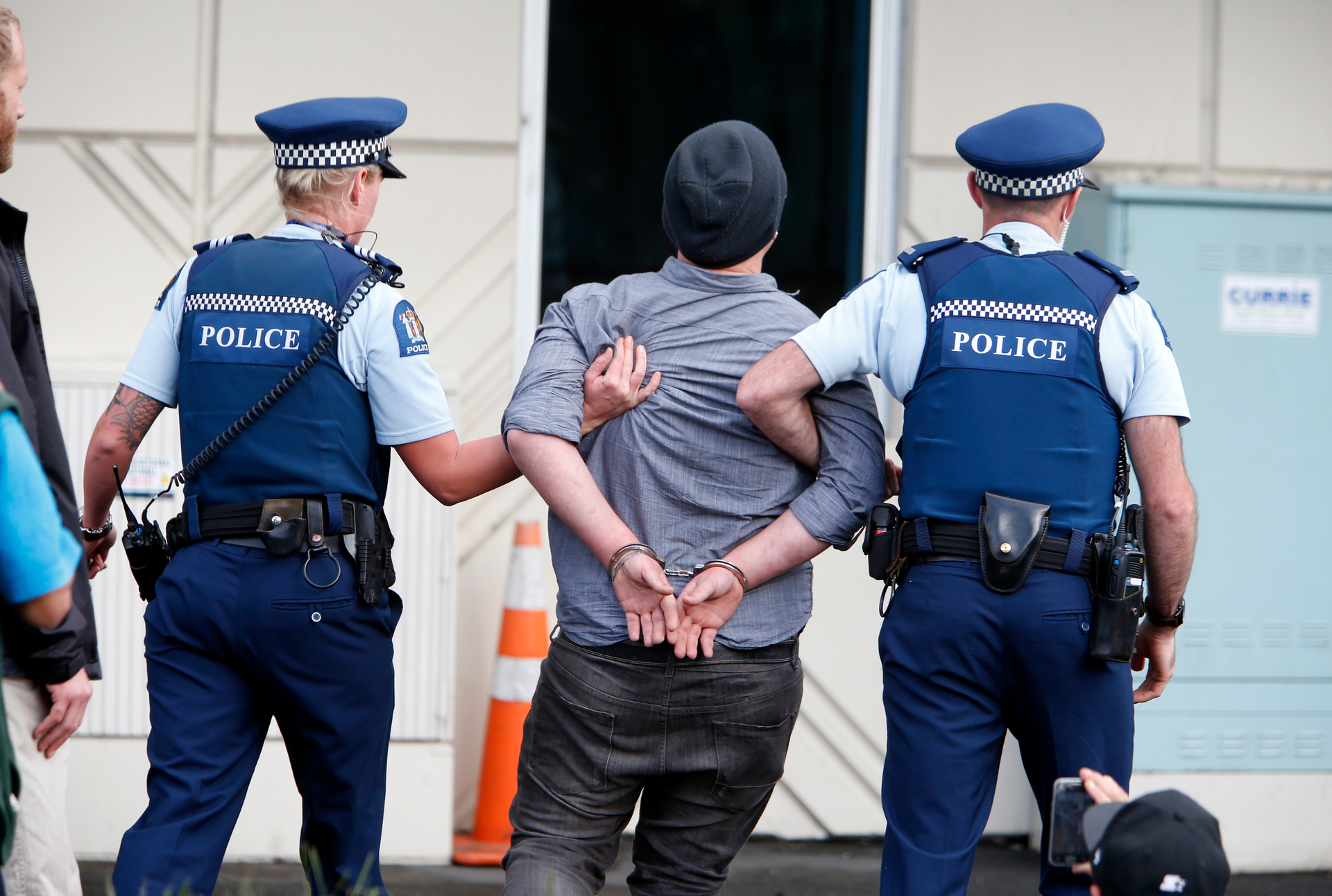 A new police report shows the number of police arrests for drug use/possession is trending down since a 2019 law change. Photo / Michael Cunningham