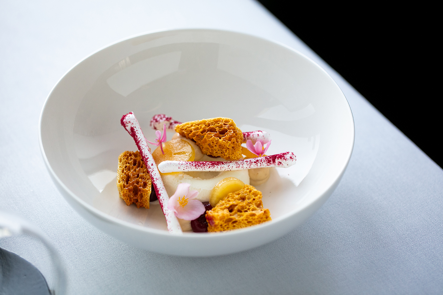 The elderflower icecream. Photo / Babiche Martens
