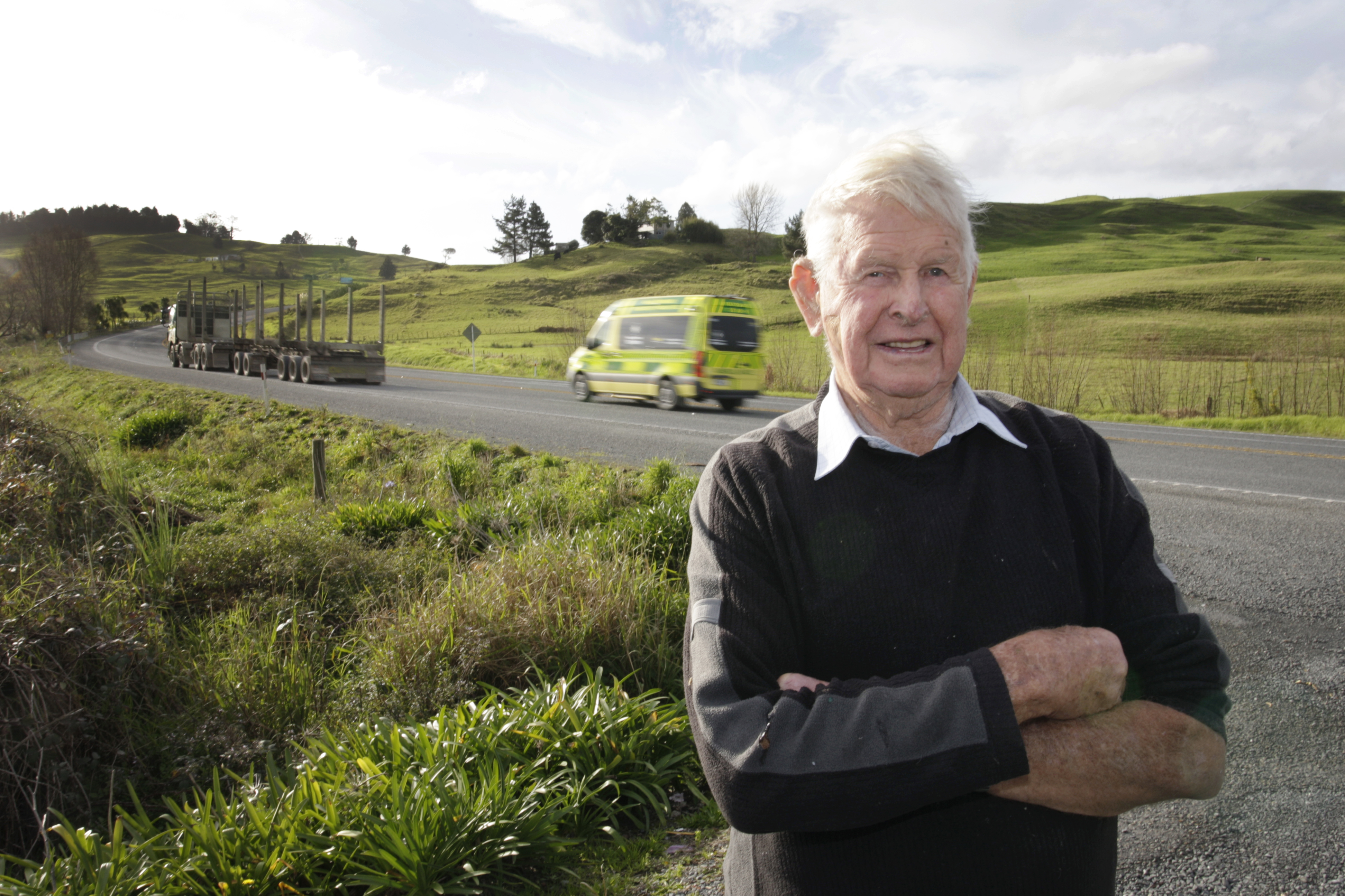 Former roading contractor Keith Taylor, who spent his whole life working on Northland roads, described the challenges of working on terrain like the Brynderwyns.