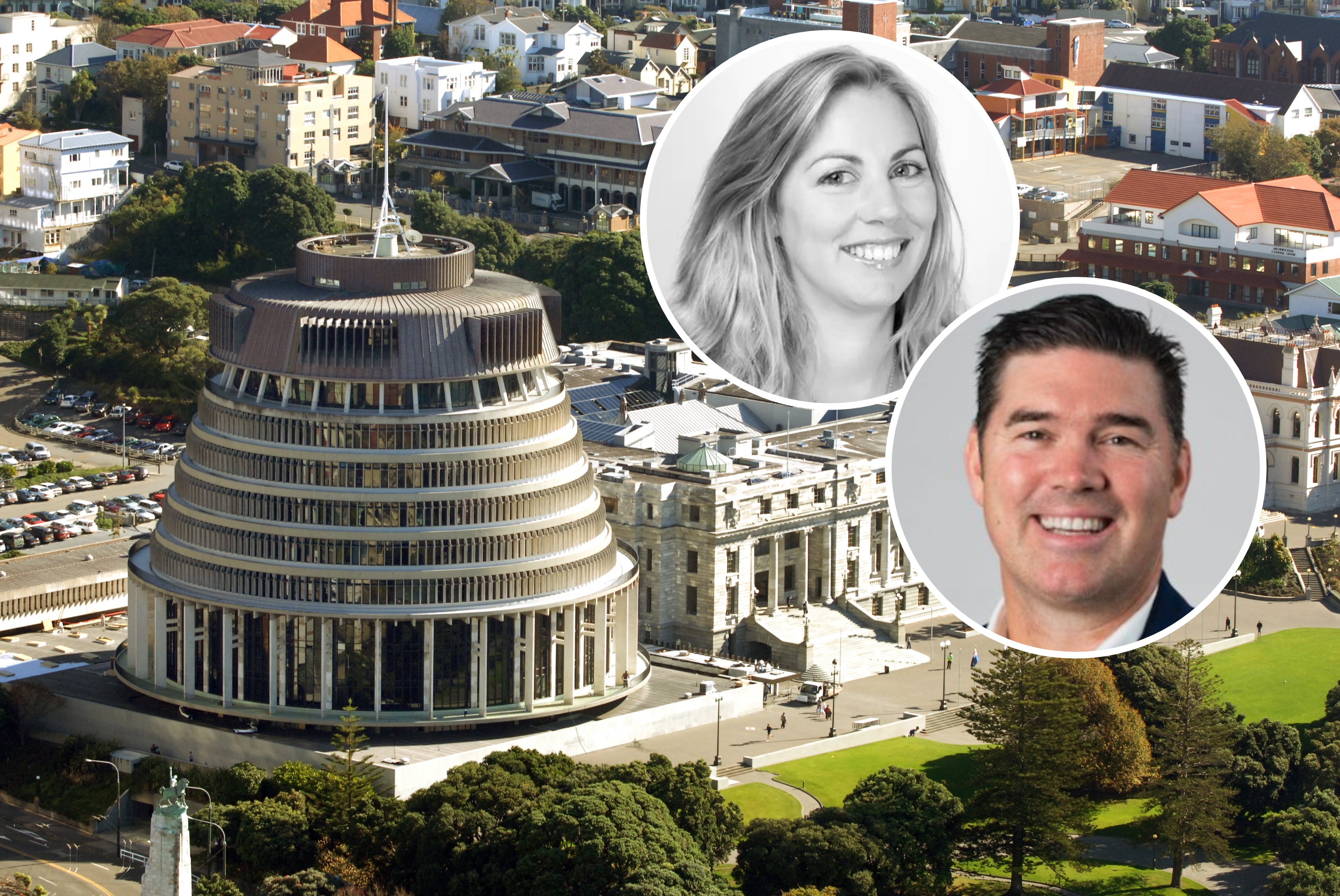 Bastion Shine NZ chief executive Toby Sellers has led a daring poaching move on VML Wellington's leadership team, including the recruitment of managing director Fleur Head. Photos / NZPA, supplied