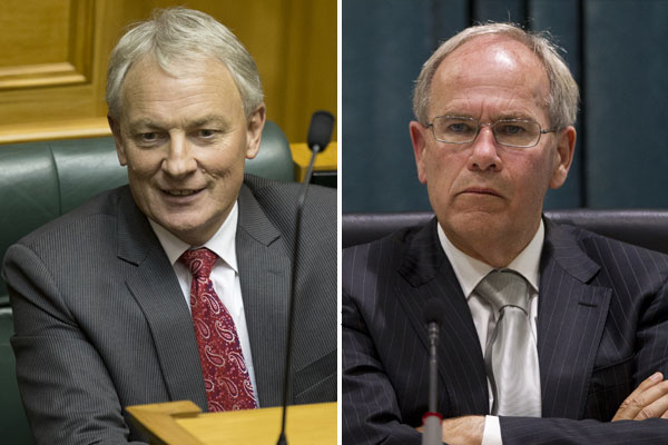 Phil Goff (left) and Len Brown each served two terms as Auckland Mayor. Photos / Mark Mitchell and Jason Oxenham