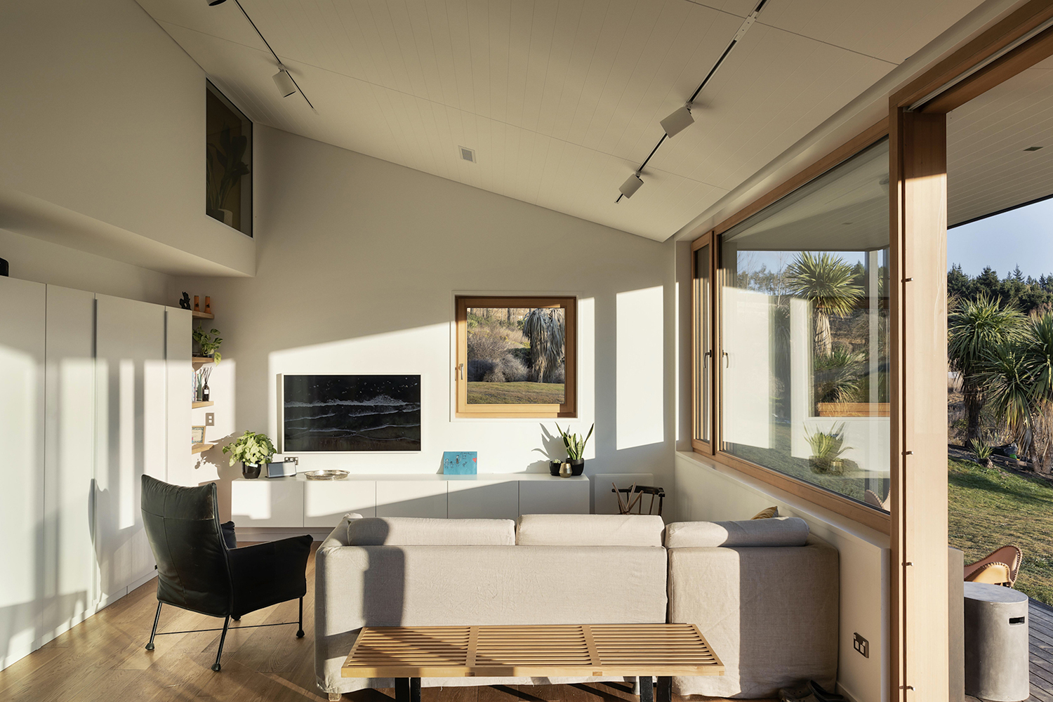 Threepwood Passive House is bach-scale in size but big on detail. Photo / Supplied