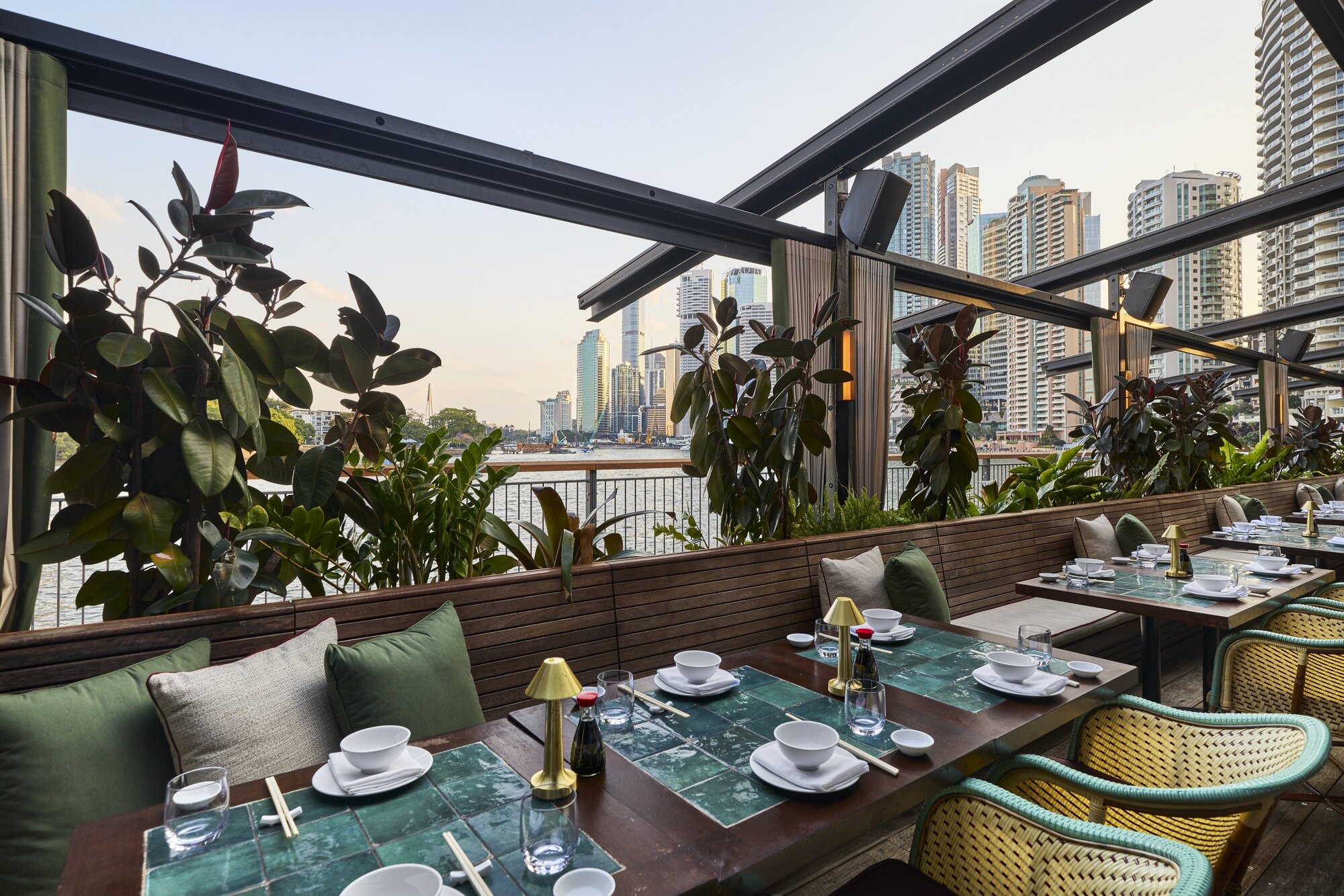 Stanley is an elegant riverside spot in Brisbane, specialising in Chinese food. Photo / Brisbane Marketing