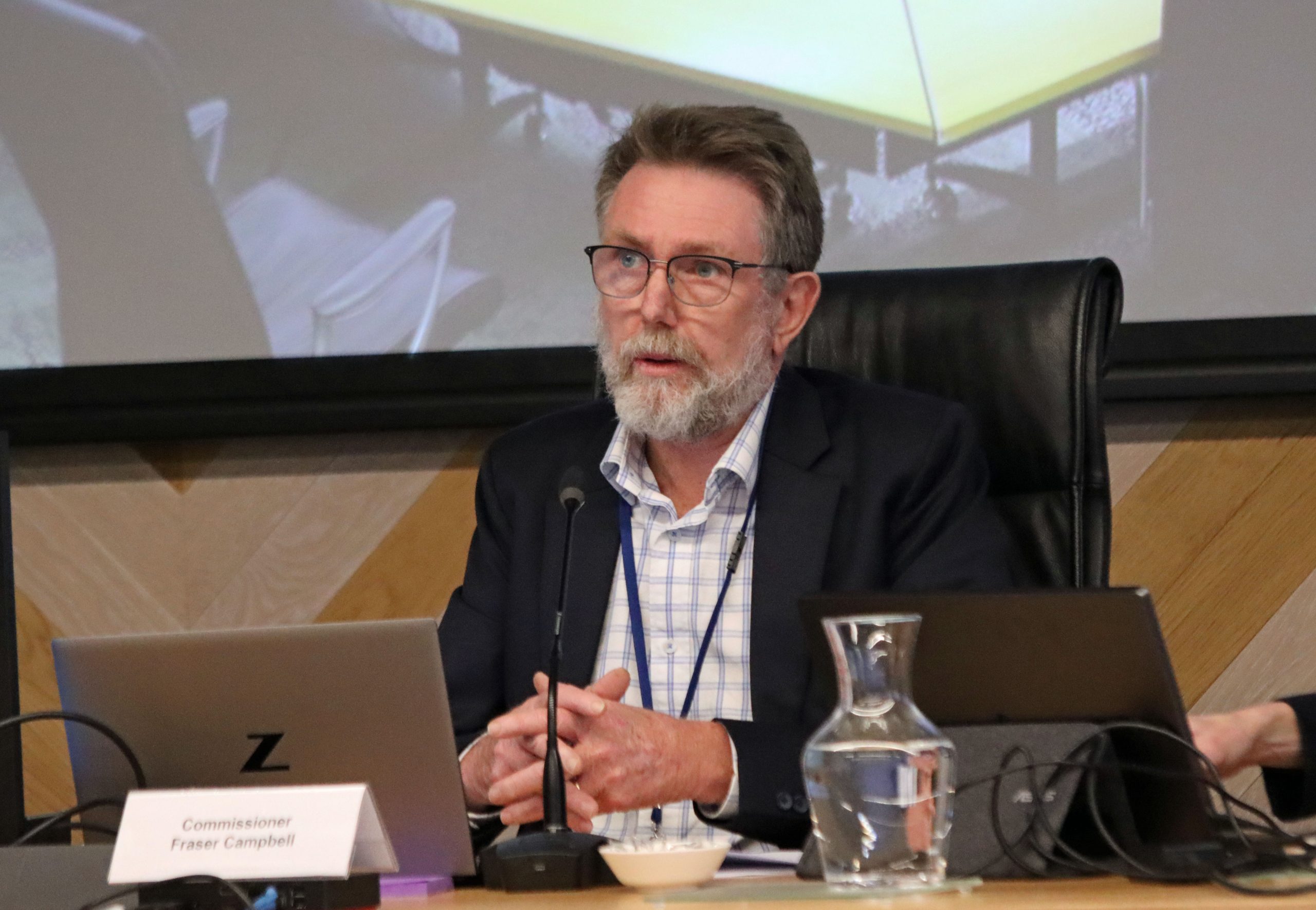 Hearing panel commissioner Fraser Campbell. Photo / Alisha Evans, SunLive