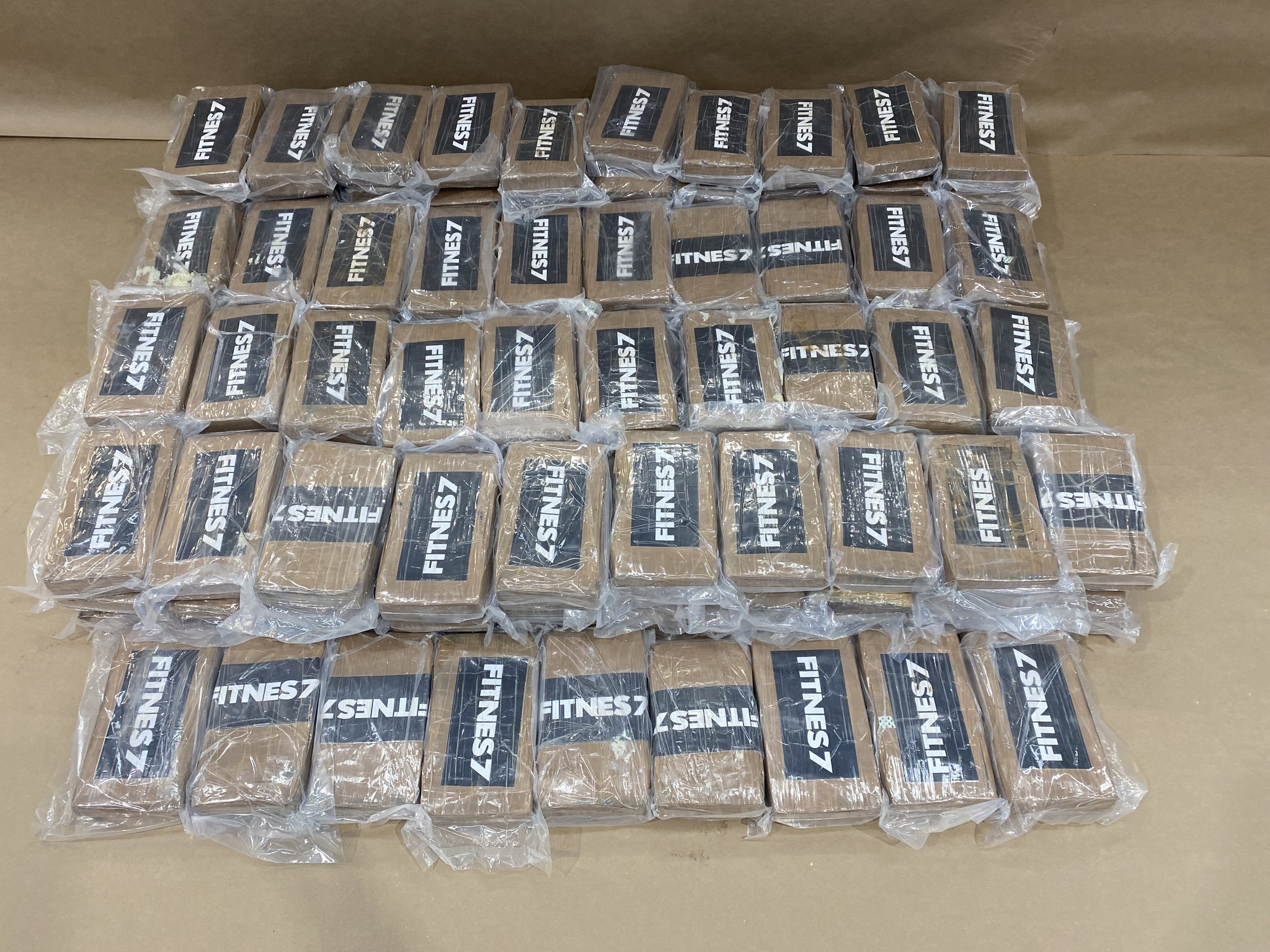 $63 million worth of cocaine was seized by police and customs in Auckland yesterday. Photo / NZ Police