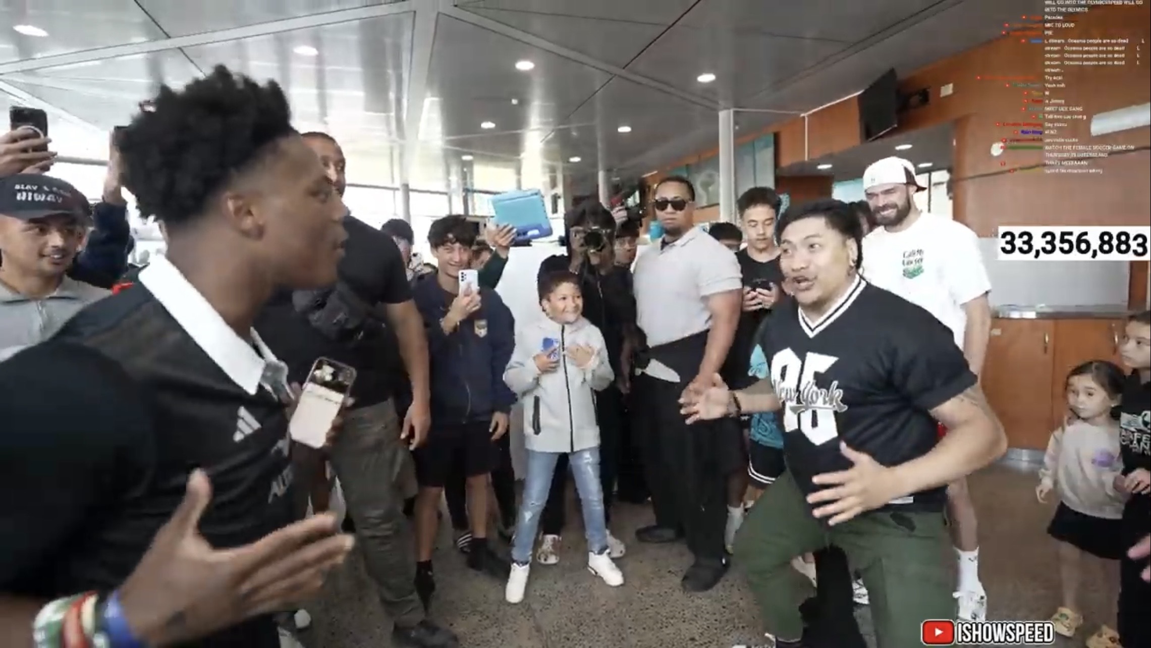 YouTube star streamer IShowSpeed mobbed by fans in New Zealand, joins haka  in Rotorua - NZ Herald