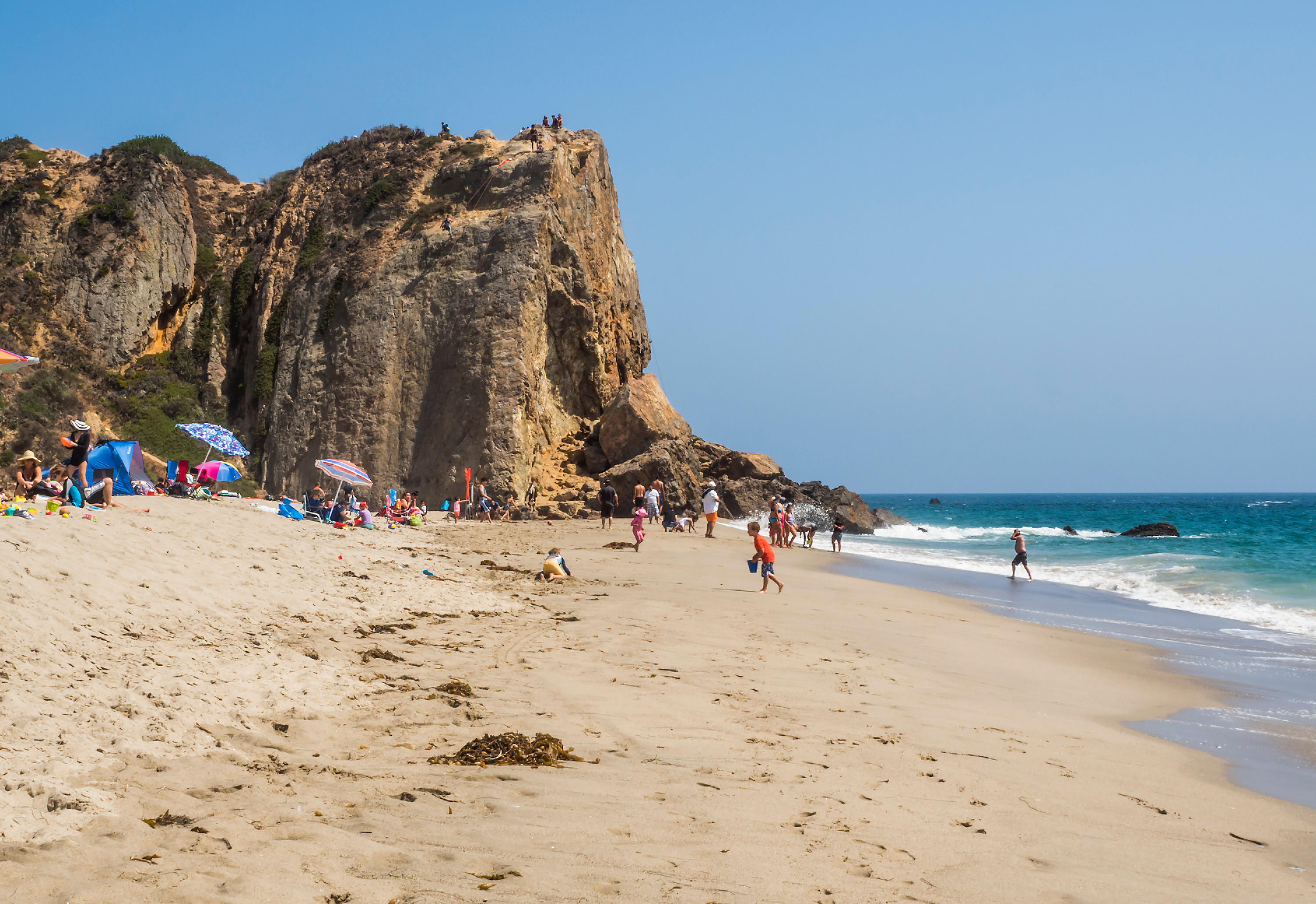 Zuma Beach and Point Dume State Beach in Malibu offer less crowded alternatives to Venice and Santa Monica beaches. Photo / 123rf