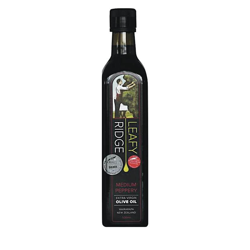 Leafy Ridge olive oil.