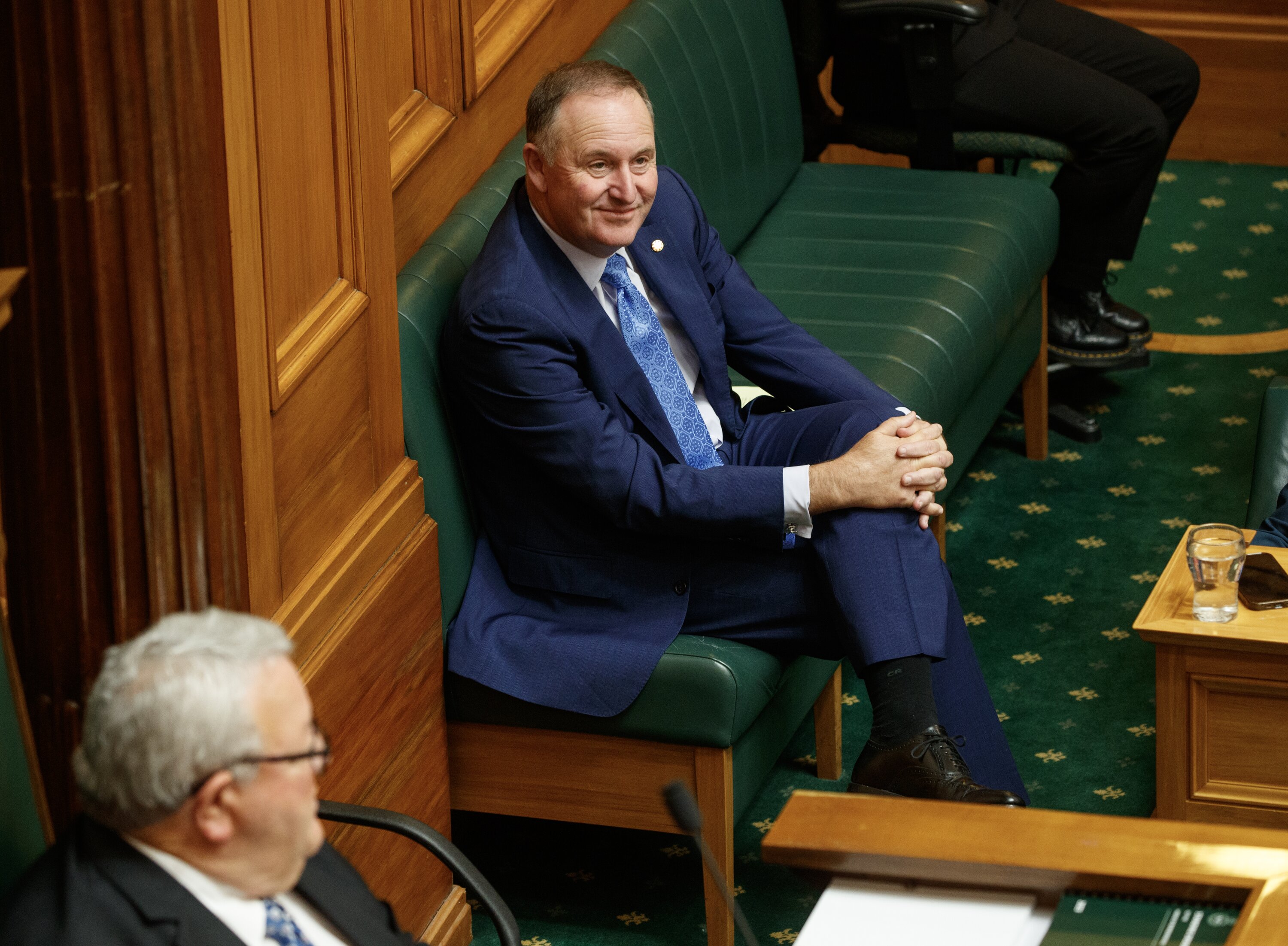 Former prime minister Sir John Key called Donald Trump a 'fighter'. Photo / Mark Mitchell.