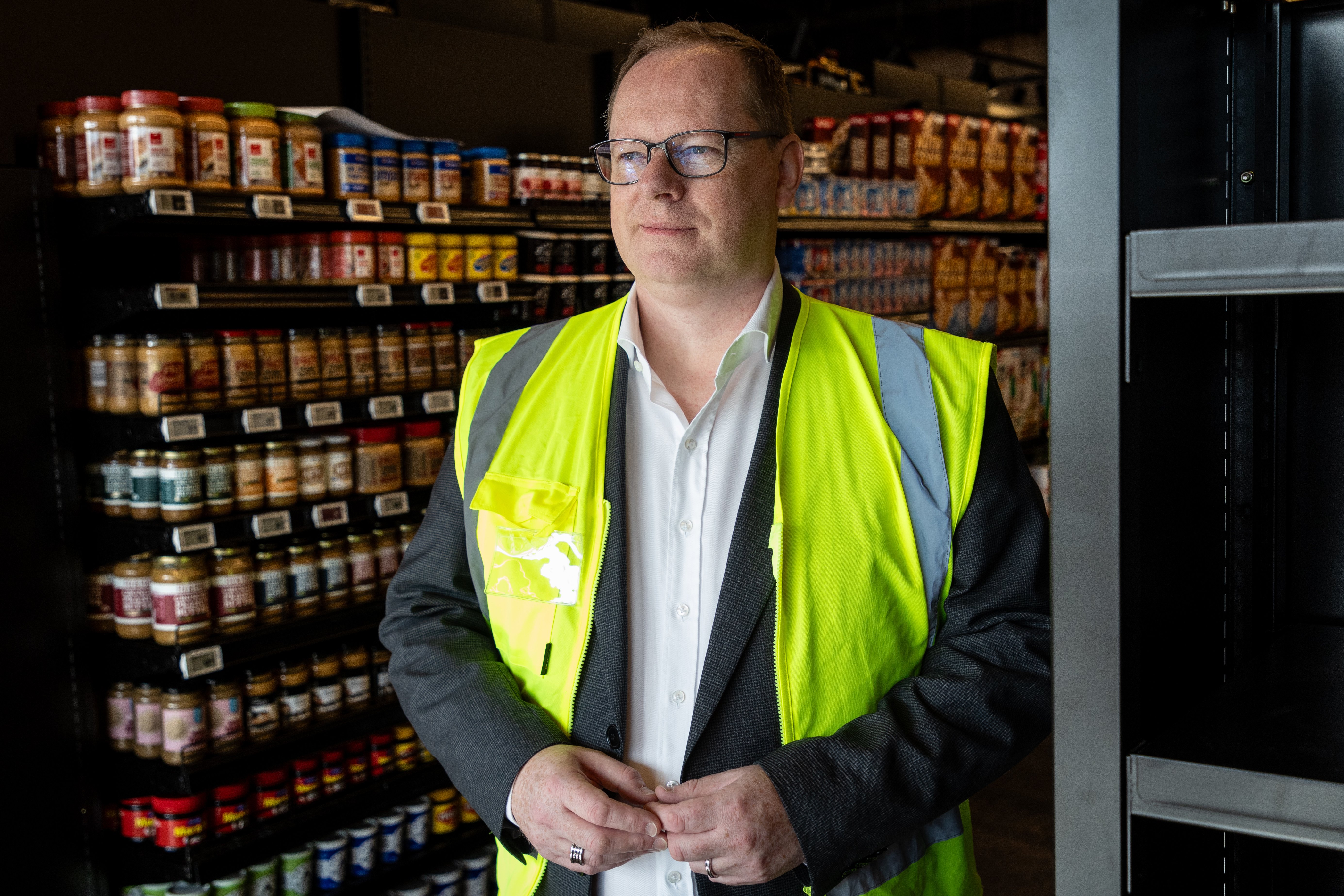 Lindsay Rowles, of Foodstuffs North Island, inside the new store, which opens on October 8. Photo / Michael Craig
