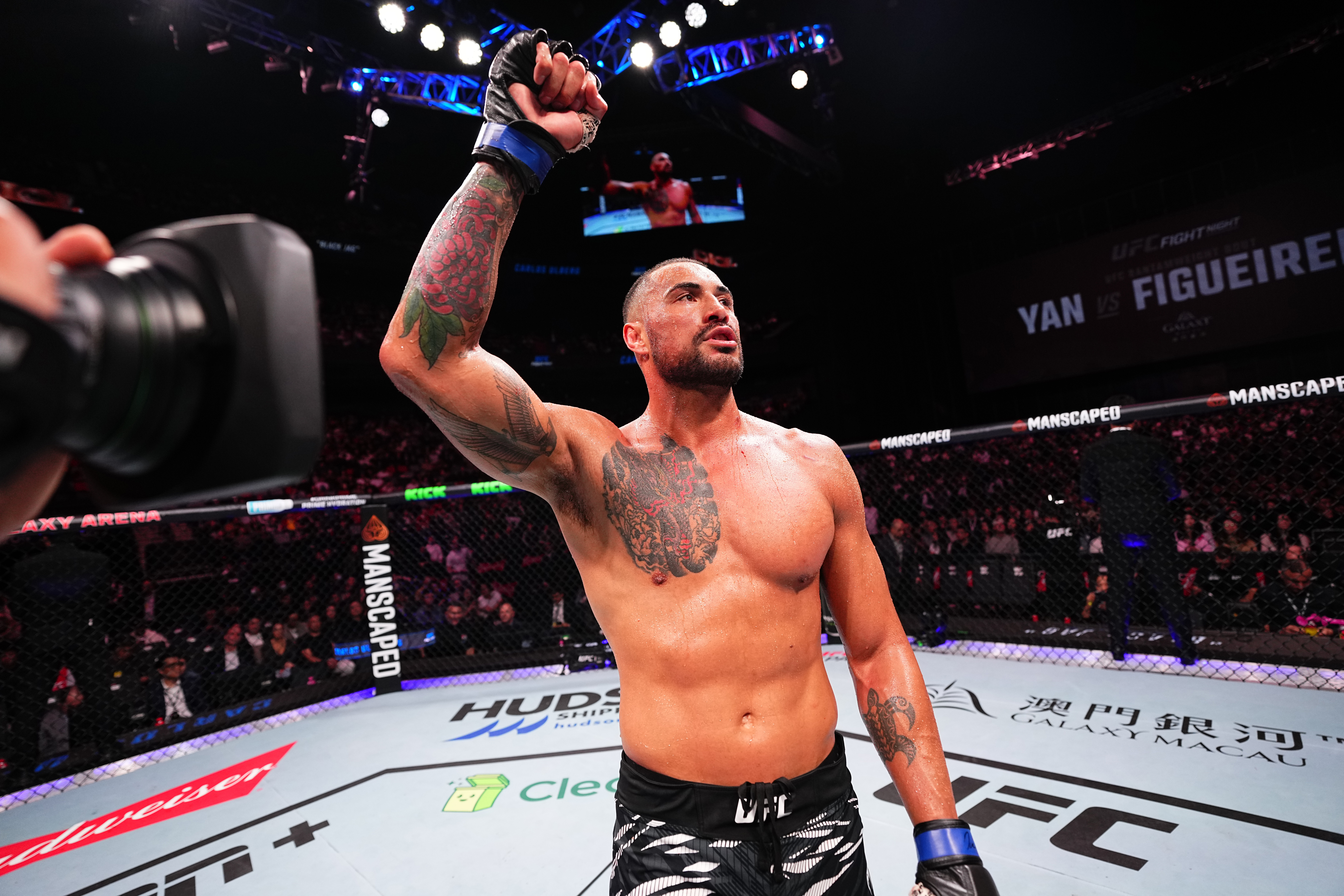 Carlos Ulberg made the most of his opportunities in the UFC octagon in 2024. Photo / Getty Images