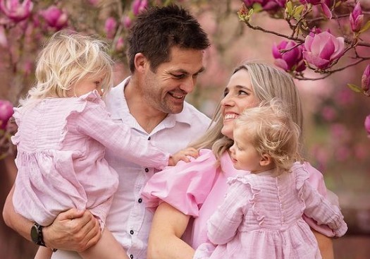 'Baby number 3 due in 2023 and we couldn't be happier.' Photo / via gemflynn-Instagram