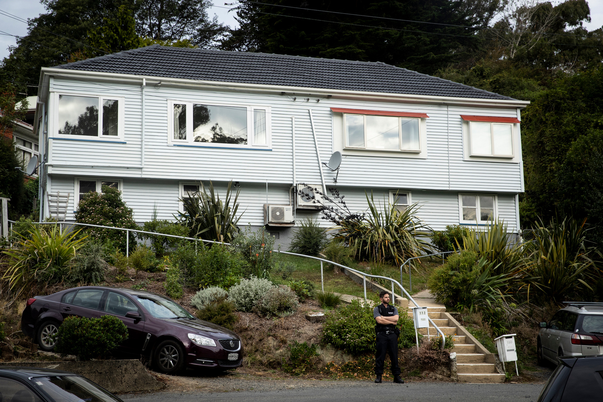 The rental property in Dunedin where Brenton Tarrant lived. Photo / Dean Purcell