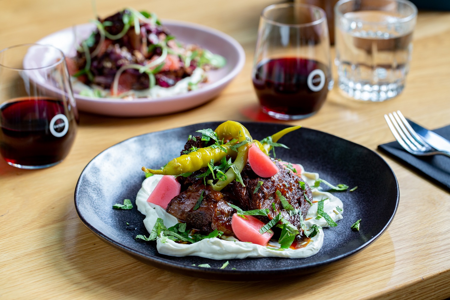 The slow lamb shoulder.  Photo / Babiche Martens