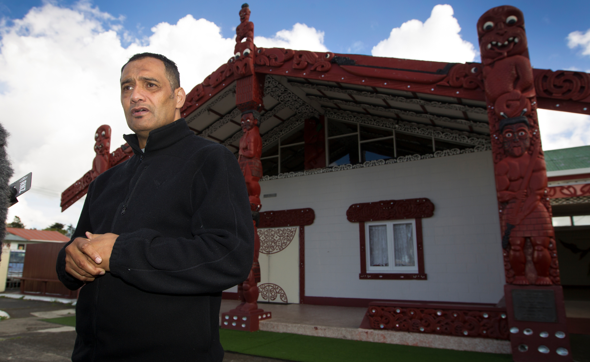 Te Puea Marae chairman Hurimoana Dennis noticed significant changes around 2017 when Kāinga Ora outlawed evictions, except for the use of meth and assault. Photo / Nick Reed