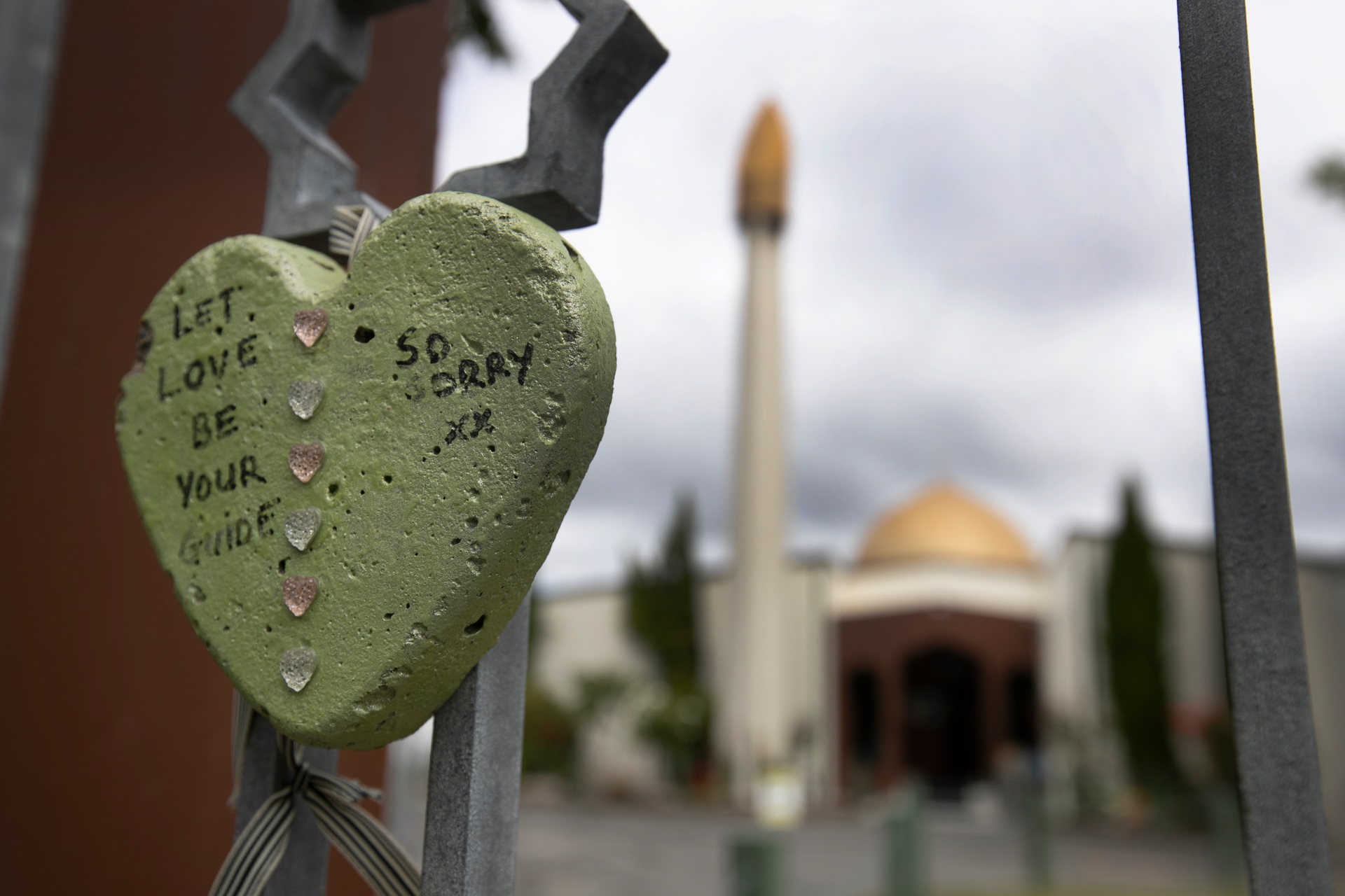 Al Noor Mosque in Christchurch which was the scene of the March 15 terror attacks in 2019. The victims are buried at Memorial Park Cemetery in Christchurch.