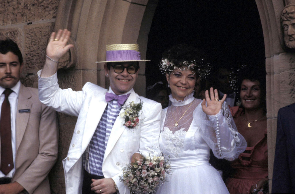Lee's mum Keri Craig-Lee designed the wedding dress of Renate Blauel, Sir Elton John's former wife, for their wedding in 1984. Photo / Getty Images