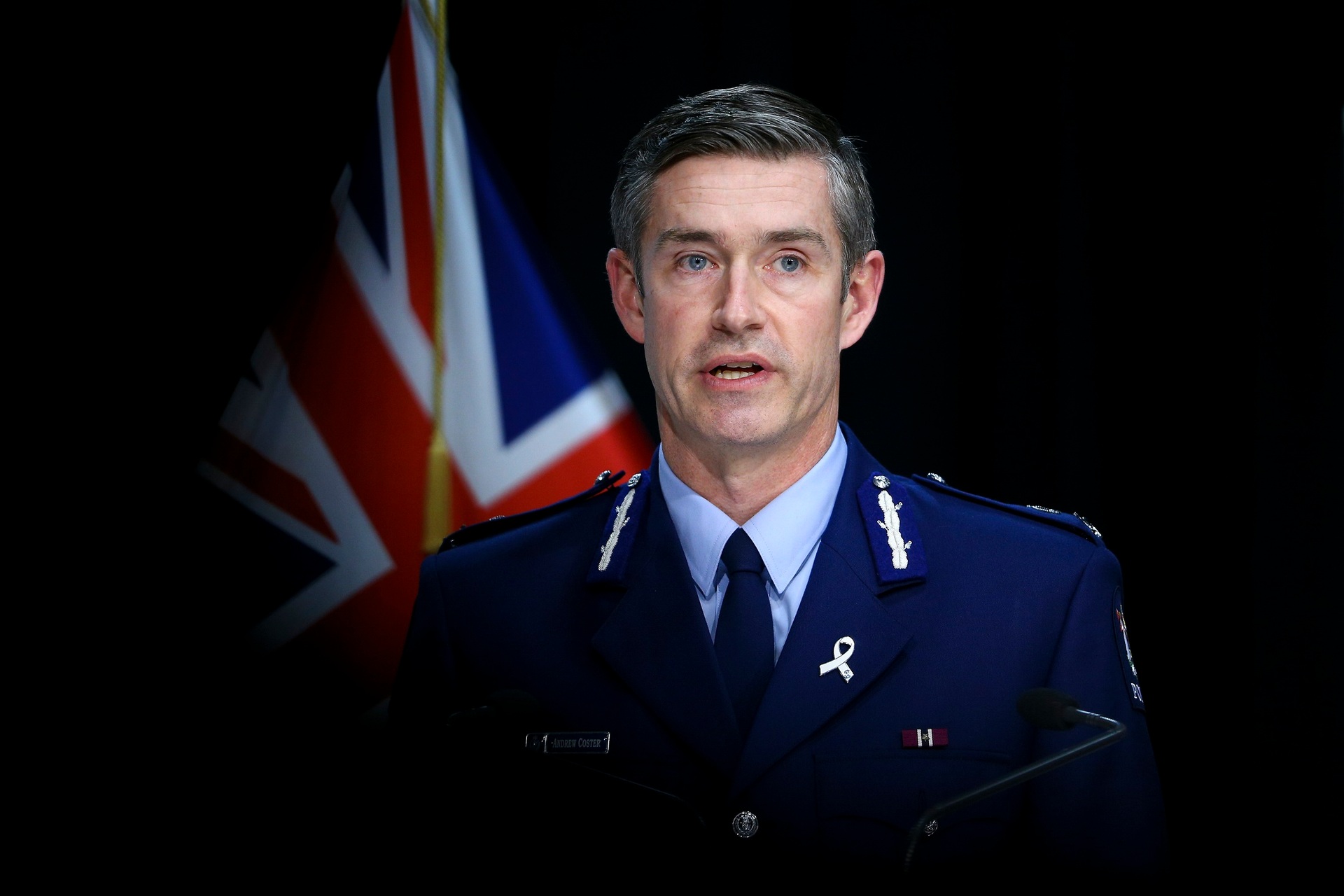 Police Commissioner Andrew Coster says tensions have escalated in the organised crime world and firearms are more likely to be used. Photo / Mark Mitchell