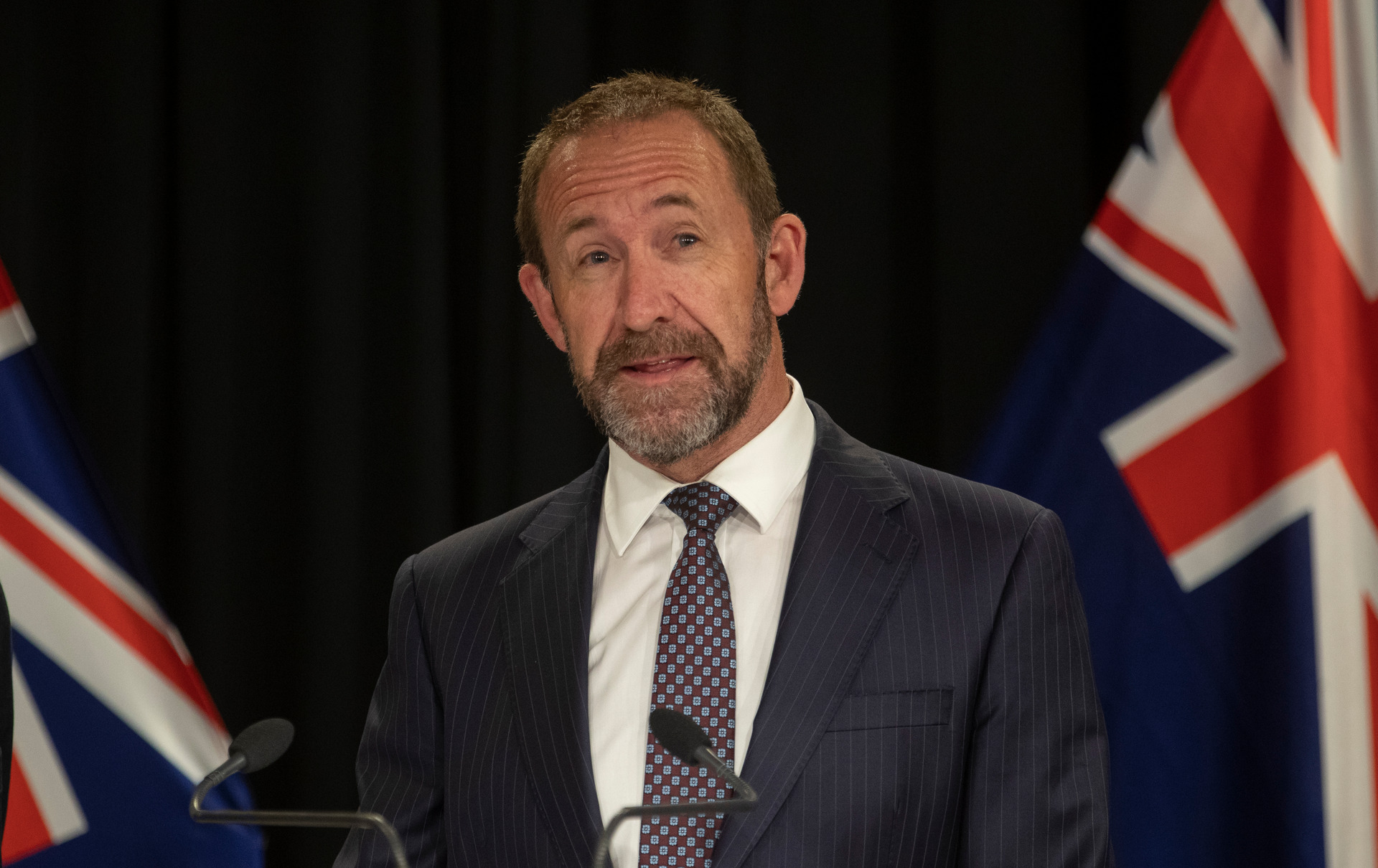 Health Minister Andrew Little says last year's law change should make a health referral the default police response to drug use/possession. Photo / Mark Mitchell