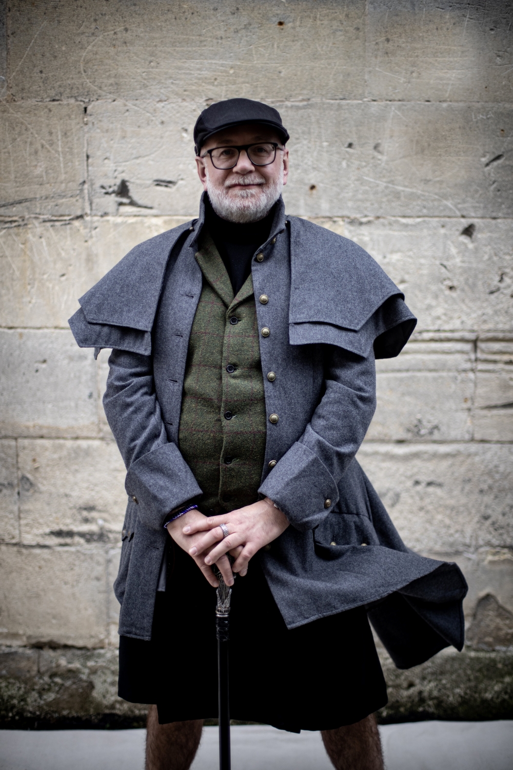 Paul Bonini attends the Steampunk Festival 2024 in Oamaru. Photo / Dean Purcell
