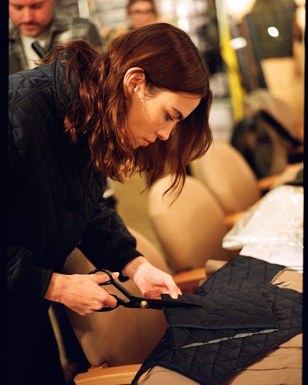 As creative director of The Edit by Alexa Chung, she has designed 11 pieces that are available to buy on Barbour’s website. Photo / @barbour