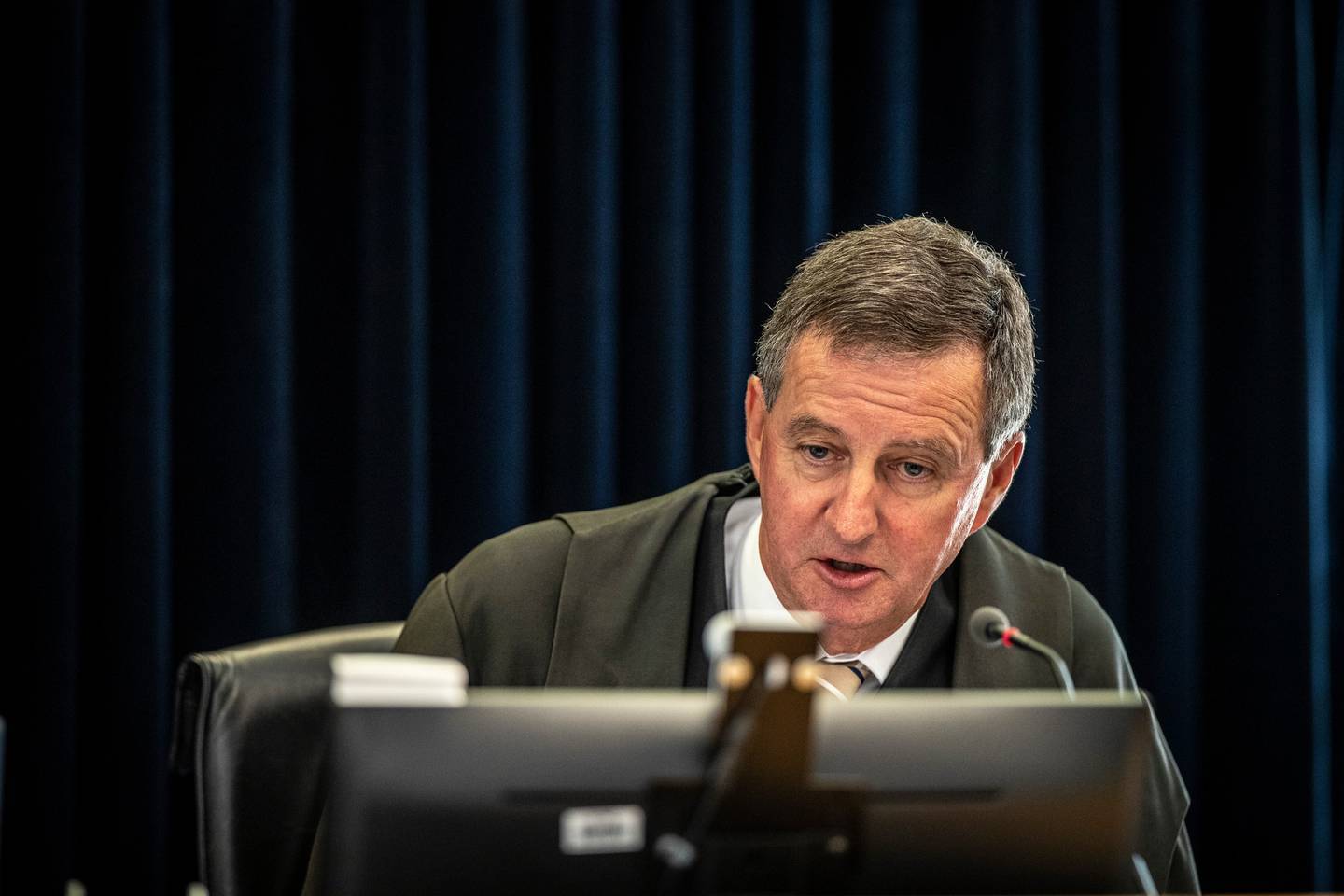 Justice Geoffrey Venning said the businessman displayed a lack of empathy for his victims. Photo / Michael Craig
