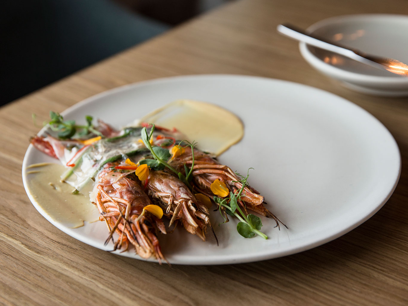 The Argentinian red shrimp at Fish. Picture / Guy Coombes.