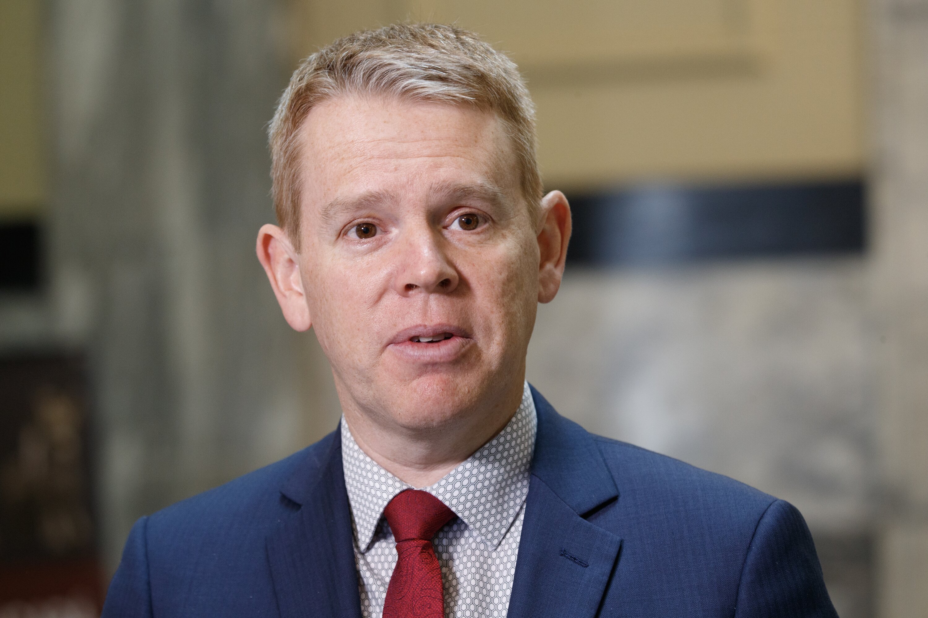 Labour leader Chris Hipkins says there are questions to still be answered. Photo / Mark Mitchell 