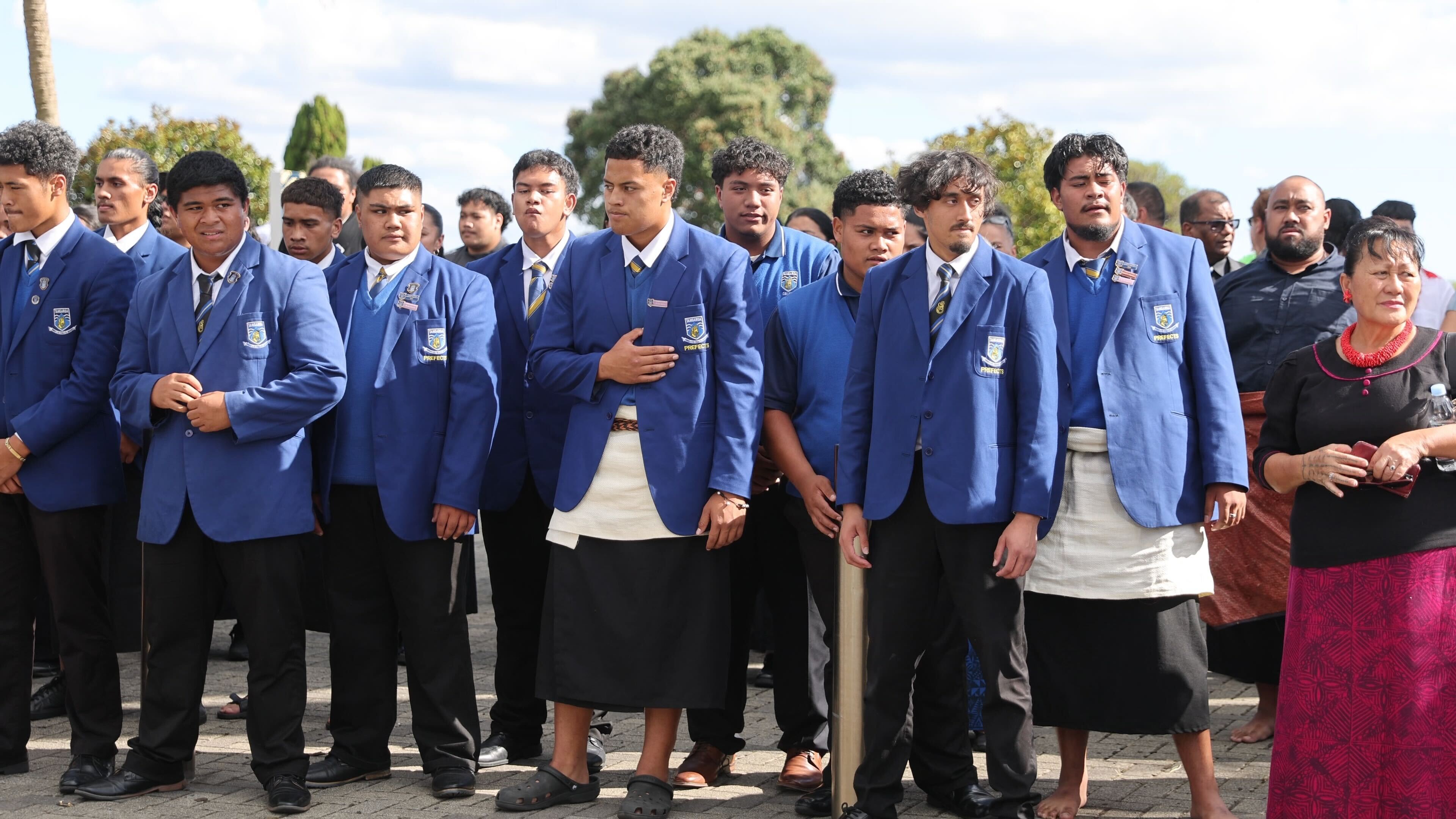 Fa’anānā Efeso Collins was head boy at the South Auckland college in the early 90s. Photo / Michael Craig
