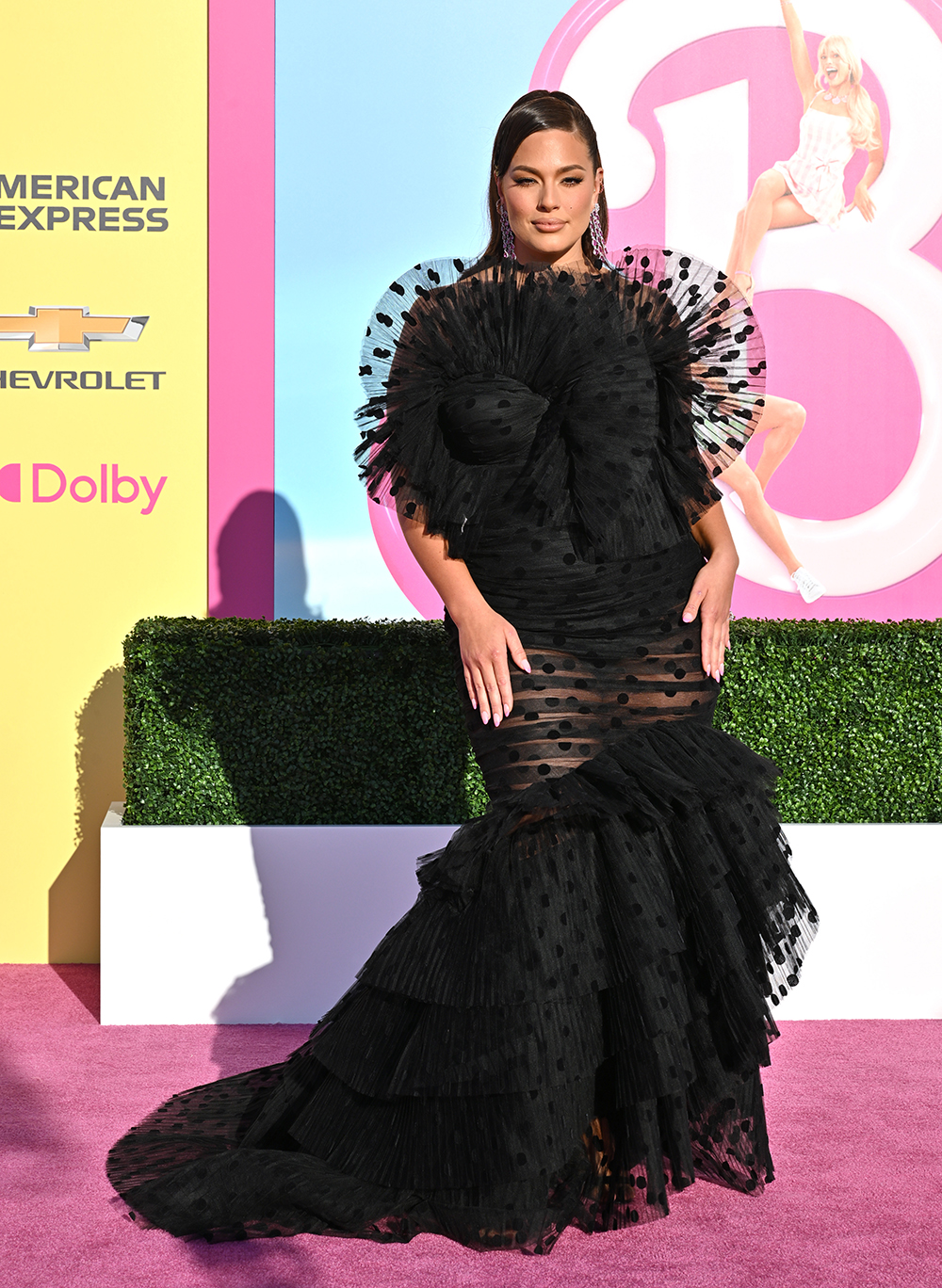 Ashley Graham attends the world premiere of ‘Barbie’ in Los Angeles. Photo / Getty Images