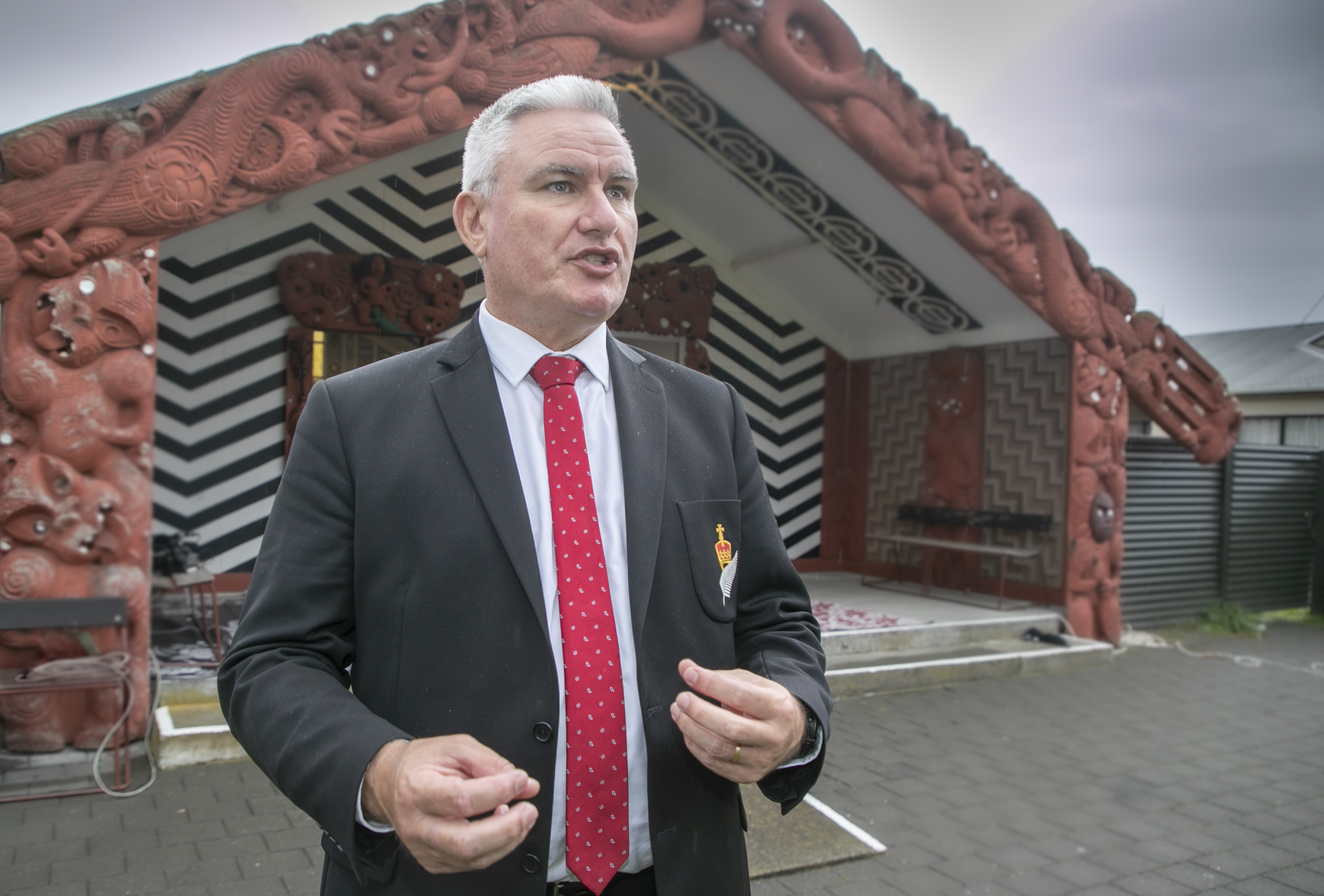 Minister for children Kelvin Davis will become a koro (grandfather) next week. Photo / Warren Buckland