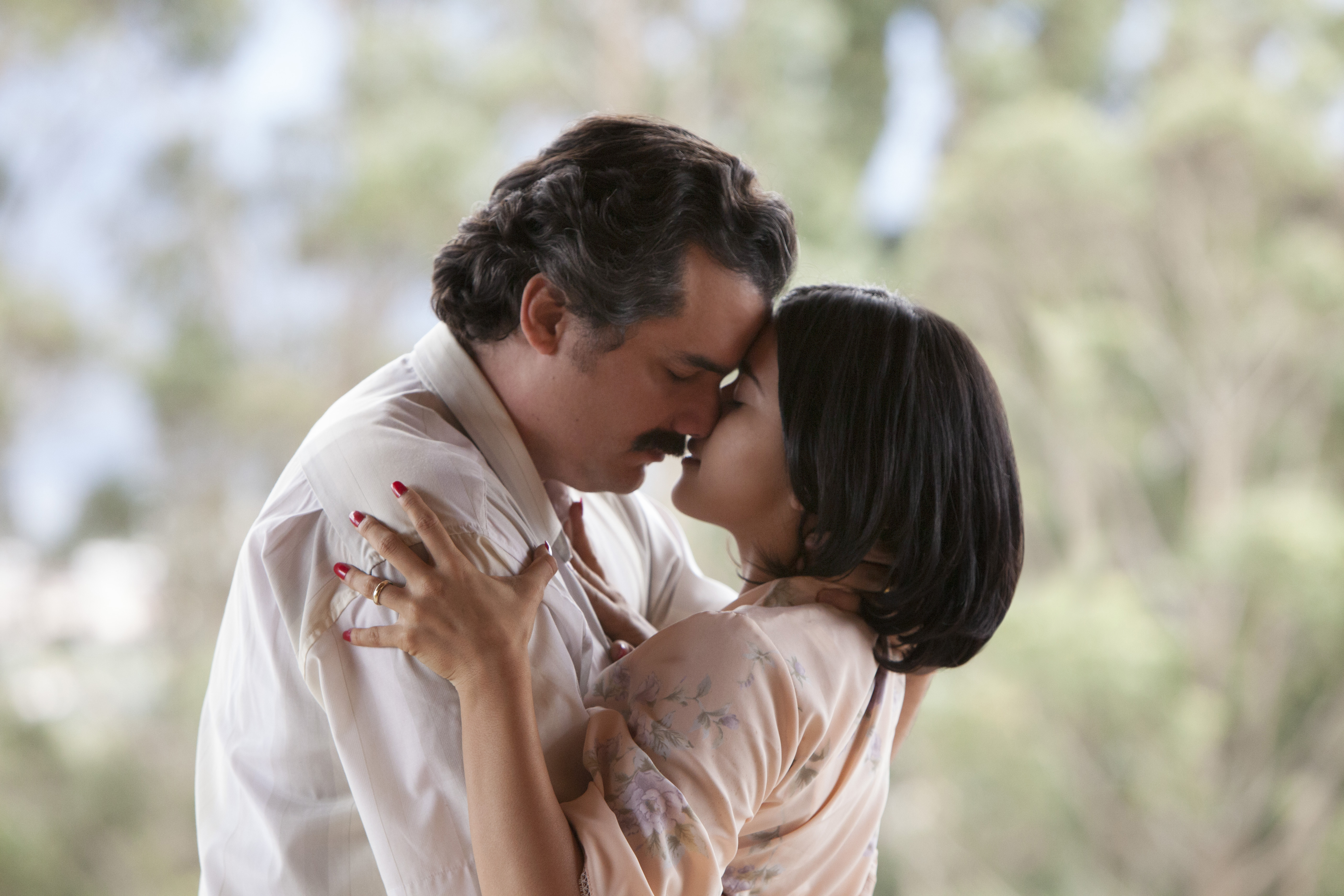 A scene from the second season of Narcos. 