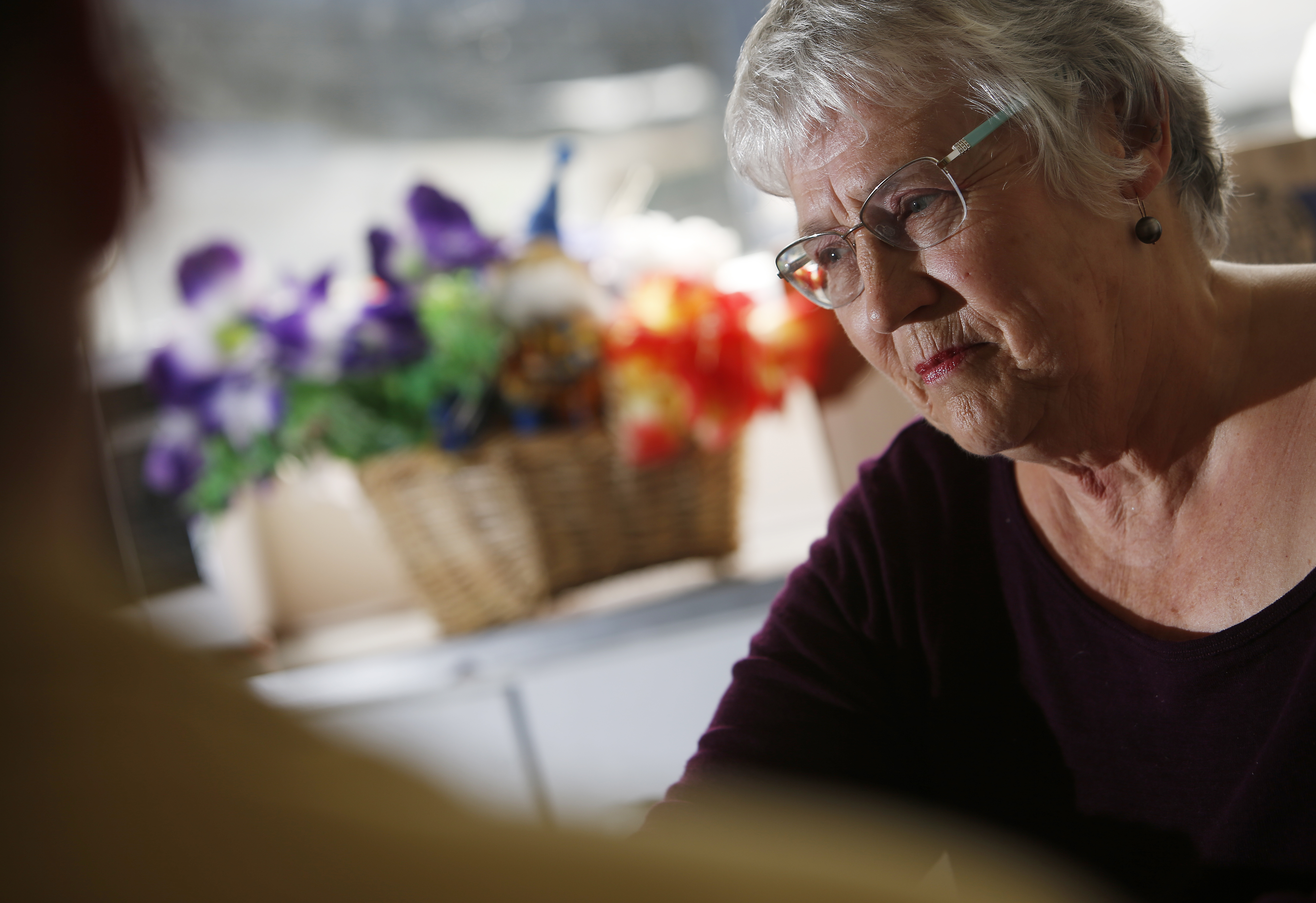 Carol Peters says young people need to learn and respect their elders. Photo/ Michael Cunningham

