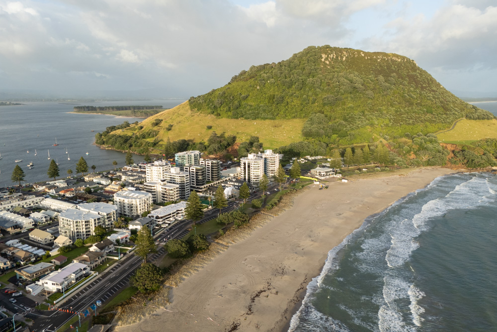 Police, Fire and Emergency services at Mount Maunganui campground. Photo / Jason Dorday