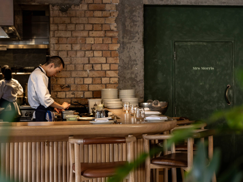 The kitchen at Mr Morris. Photo / Babiche Martens