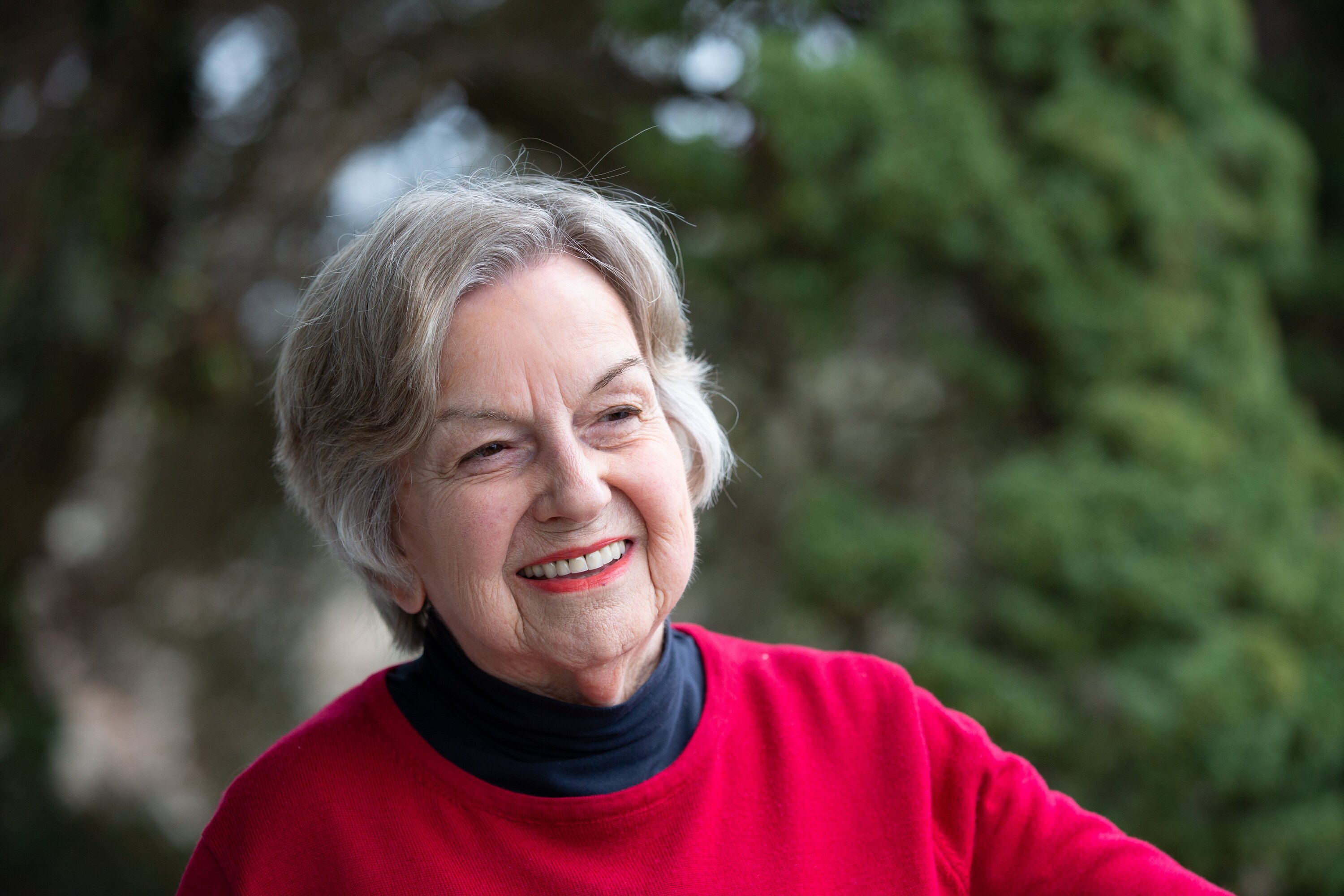 Dame Claudia Orange, historian and Treaty of Waitangi expert, at her home in Takapuna. 8th August 2024, New Zealand Herald photograph by Sylvie Whinray