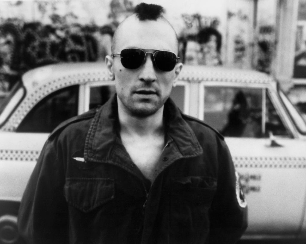 Robert De Niro as Travis Bickle in the film Taxi Driver. Photo / Getty images