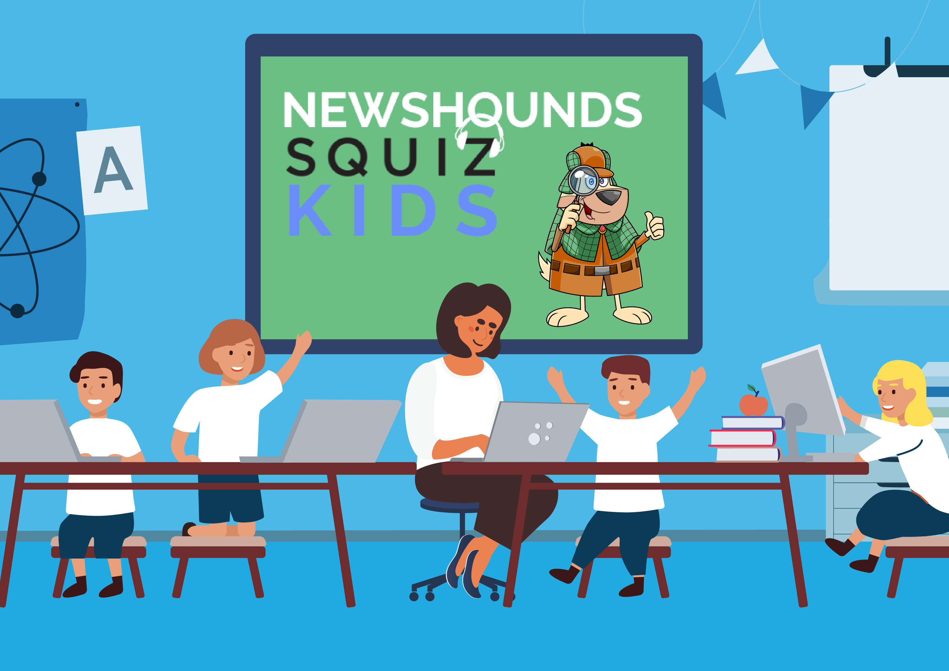 Newshounds, a free classroom tool aimed at teaching 8-12-year-olds to detect false information on social media, was funded by the Google News Initiative.