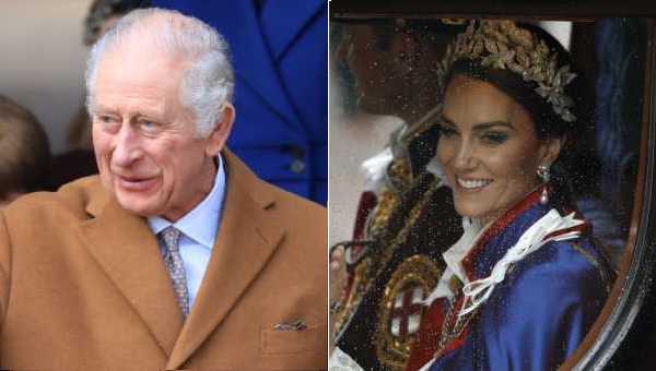King Charles is to have prostate treatment as Kate is hospitalised for abdominal surgery. Photos / Stephen Pond via Getty Images / David Cliff via AP