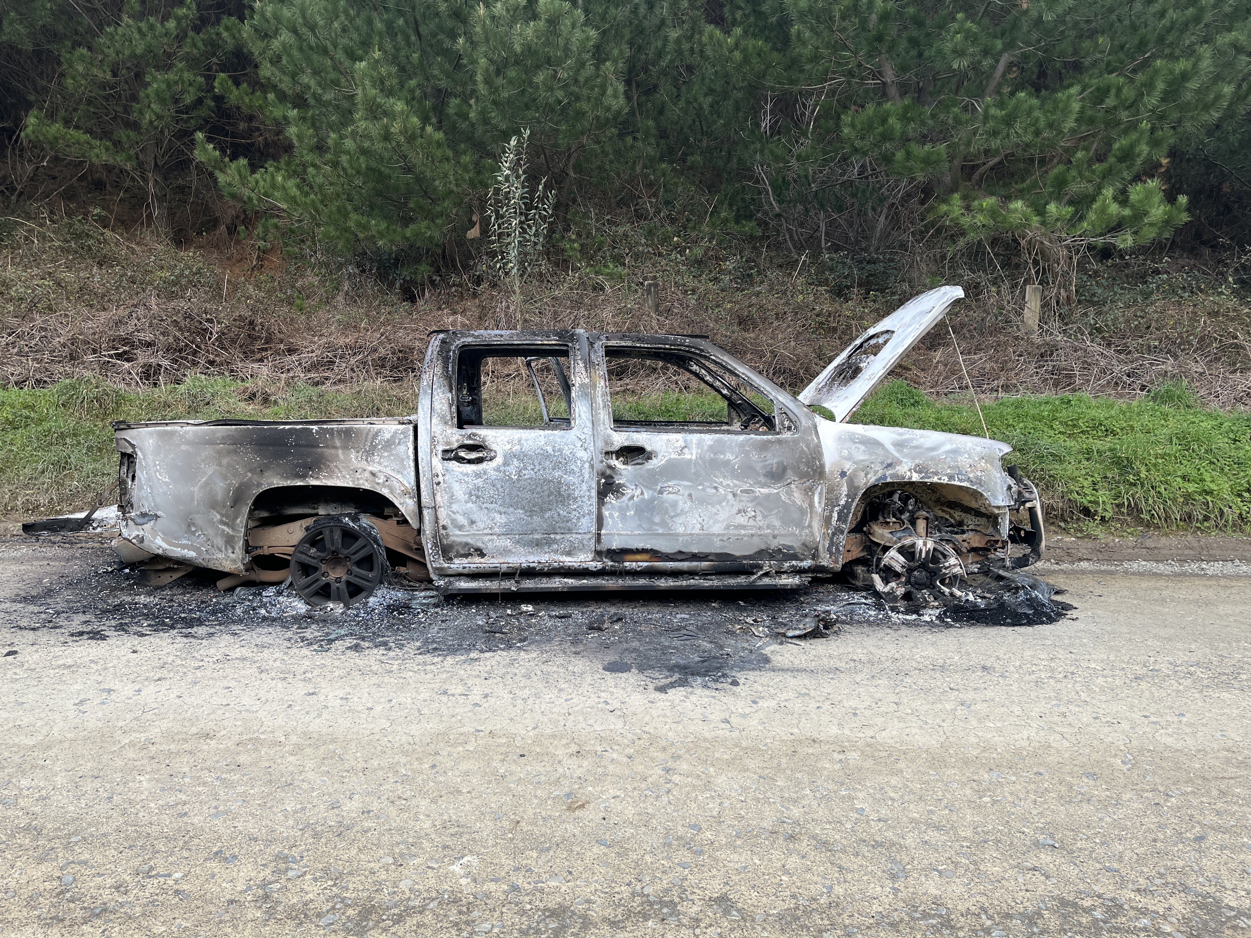 Police are investigating whether there is a connection between the death of Steven Taiatini in Ōpōtiki on Friday and the vehicle set alight on Saturday.