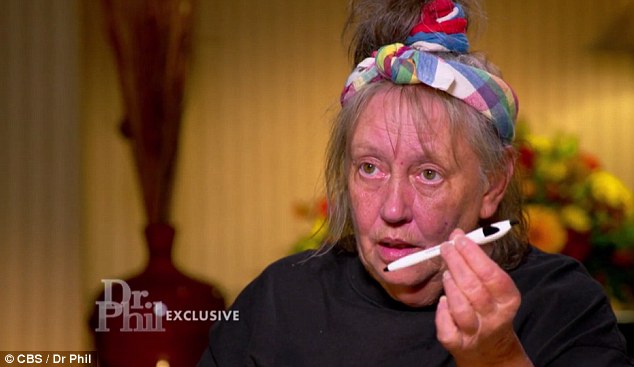 Duvall also told Dr. Phil that people were trying to hurt her at night. Photo / Dr Phil
