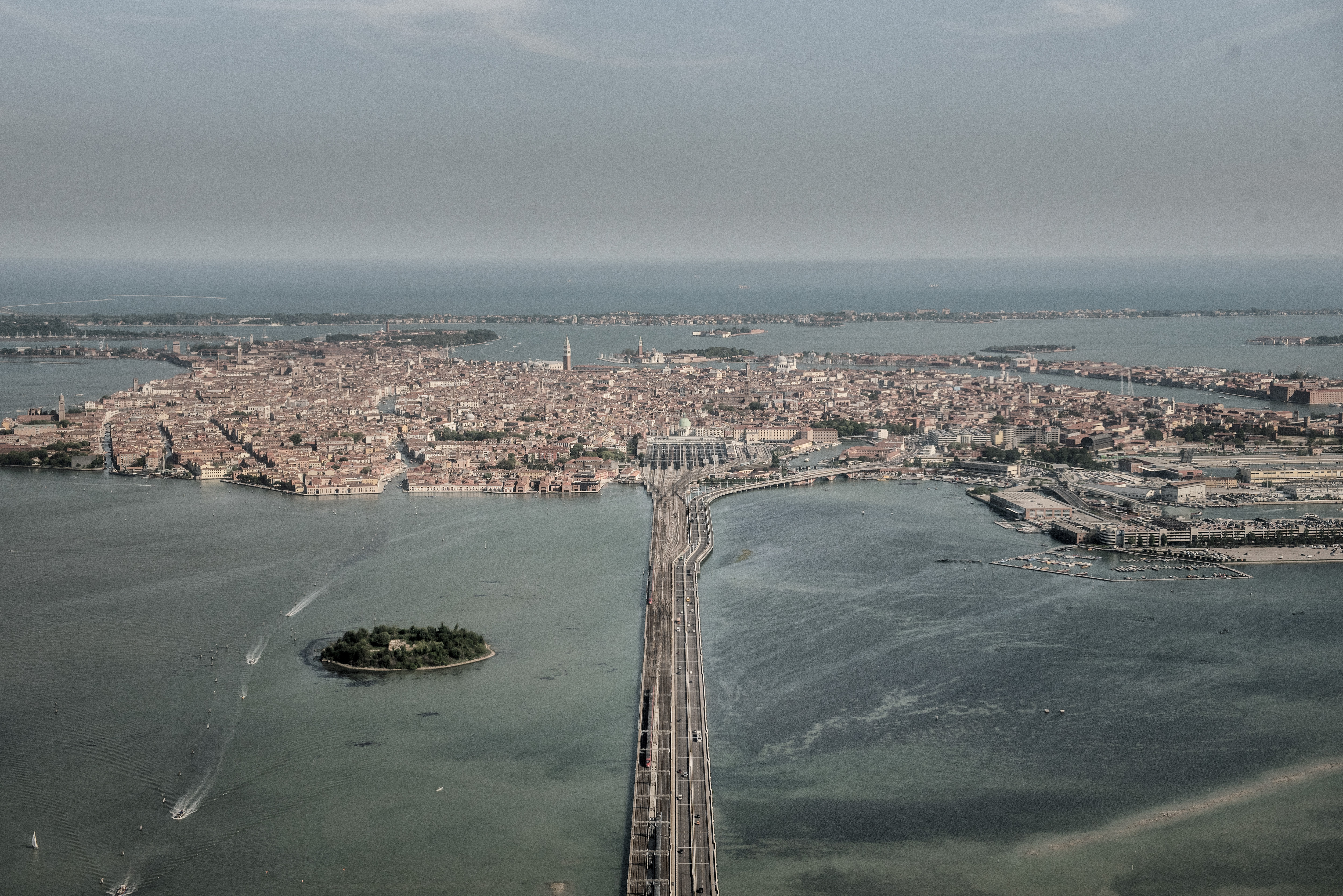 Since its first inhabitants built foundations with wooden piles in the sediment in the fifth century, water has both protected and threatened Venice. Photo / Laetitia Vancon, The New York Times