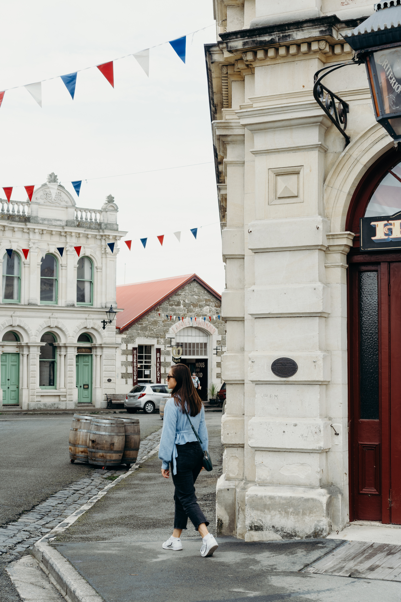 Oamaru is a treasure trove of trendy shops, modern galleries and charming restaurants. Photo / Sarah Pollok