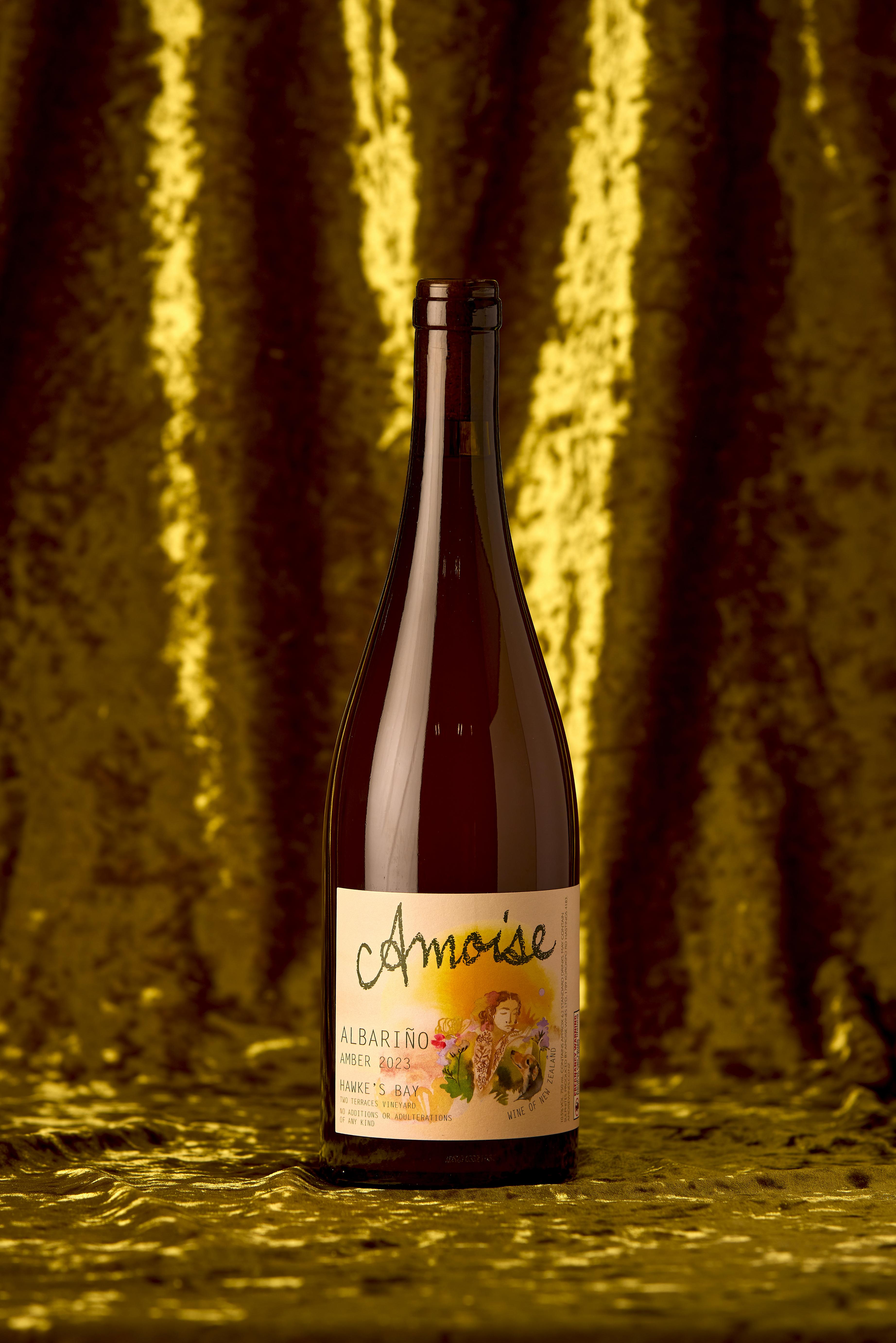 Amoise Albariño Amber Terraces Vineyard Hawke’s Bay 2023. Photo / Babiche Martens