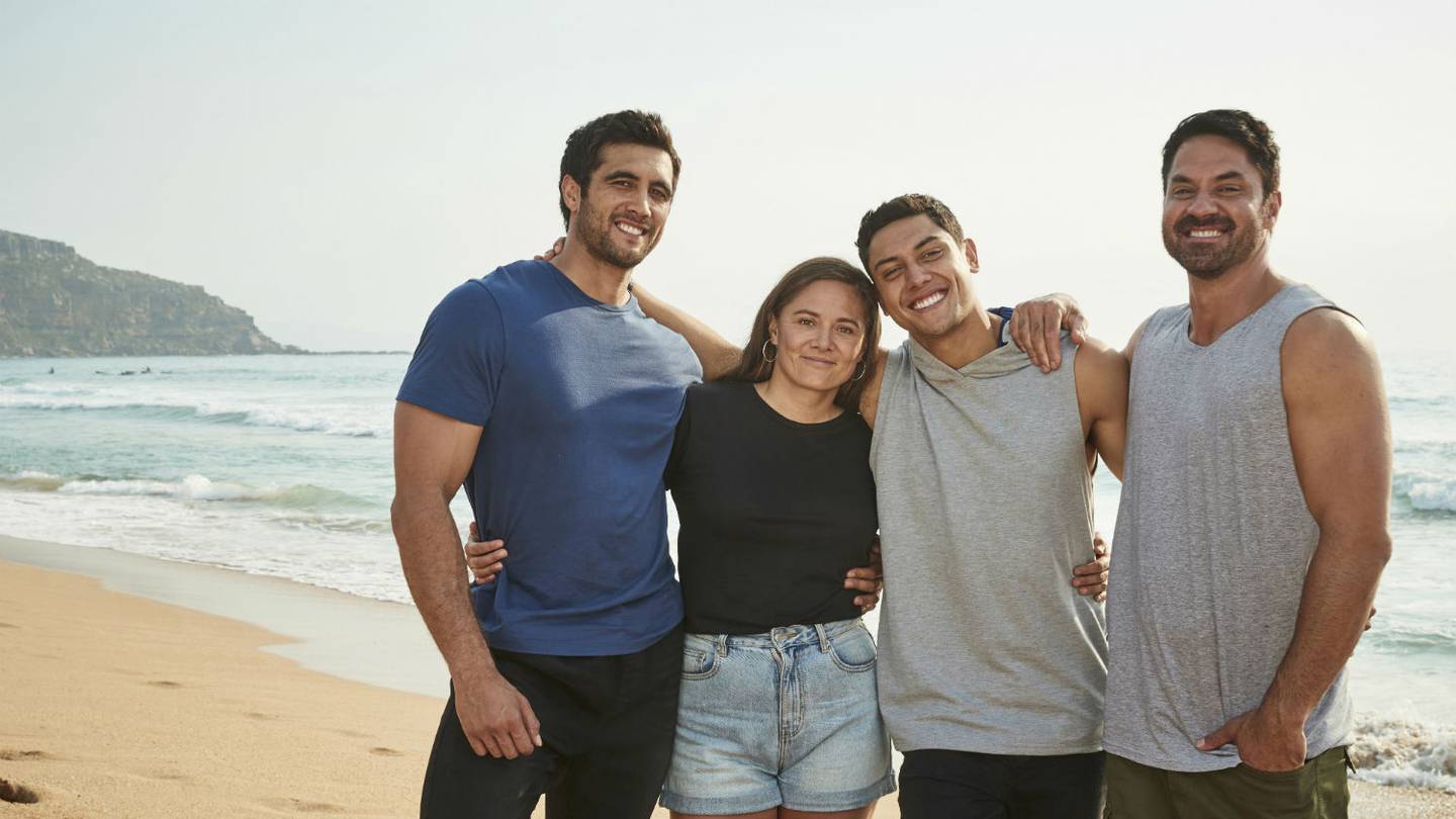 Ethan Browne, Bree Peters, Rob Kipa-Williams and Kawakawa Fox-Reo star in the 2020 season of Home and Away. Photo / Supplied
