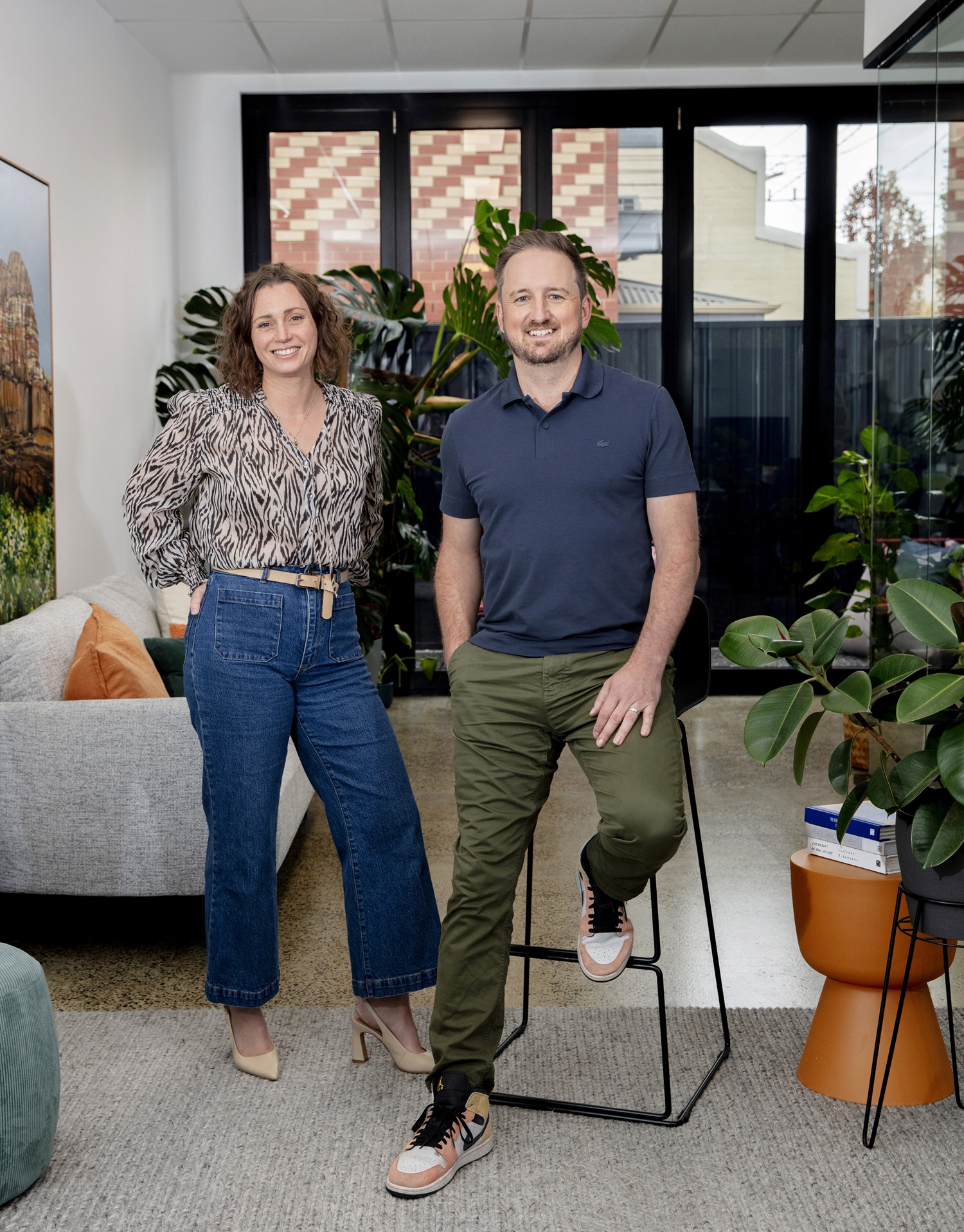 Factor House co-founders Kylie Troy-West  (COO) and Derek Troy-West (CEO).