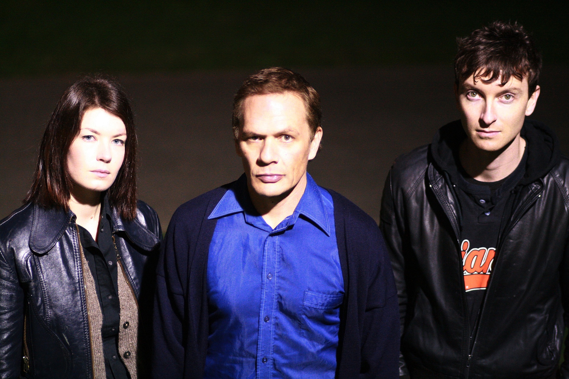 Members of Dimmer, Kelly Sherrod, Shayne Carter and James Duncan, in 2009. Photo / Supplied 