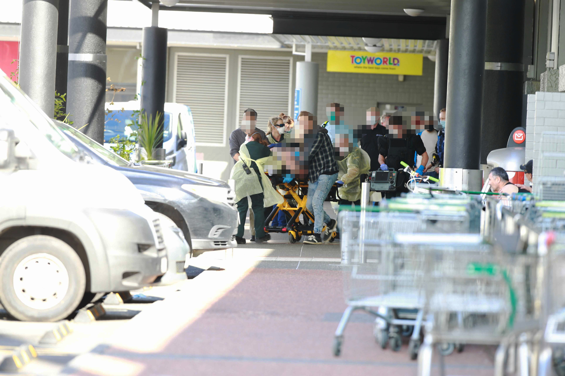 Samsudeen attacked and wounded several shoppers at LynnMall in Auckland before being shot dead by police. Photo / NZ Herald